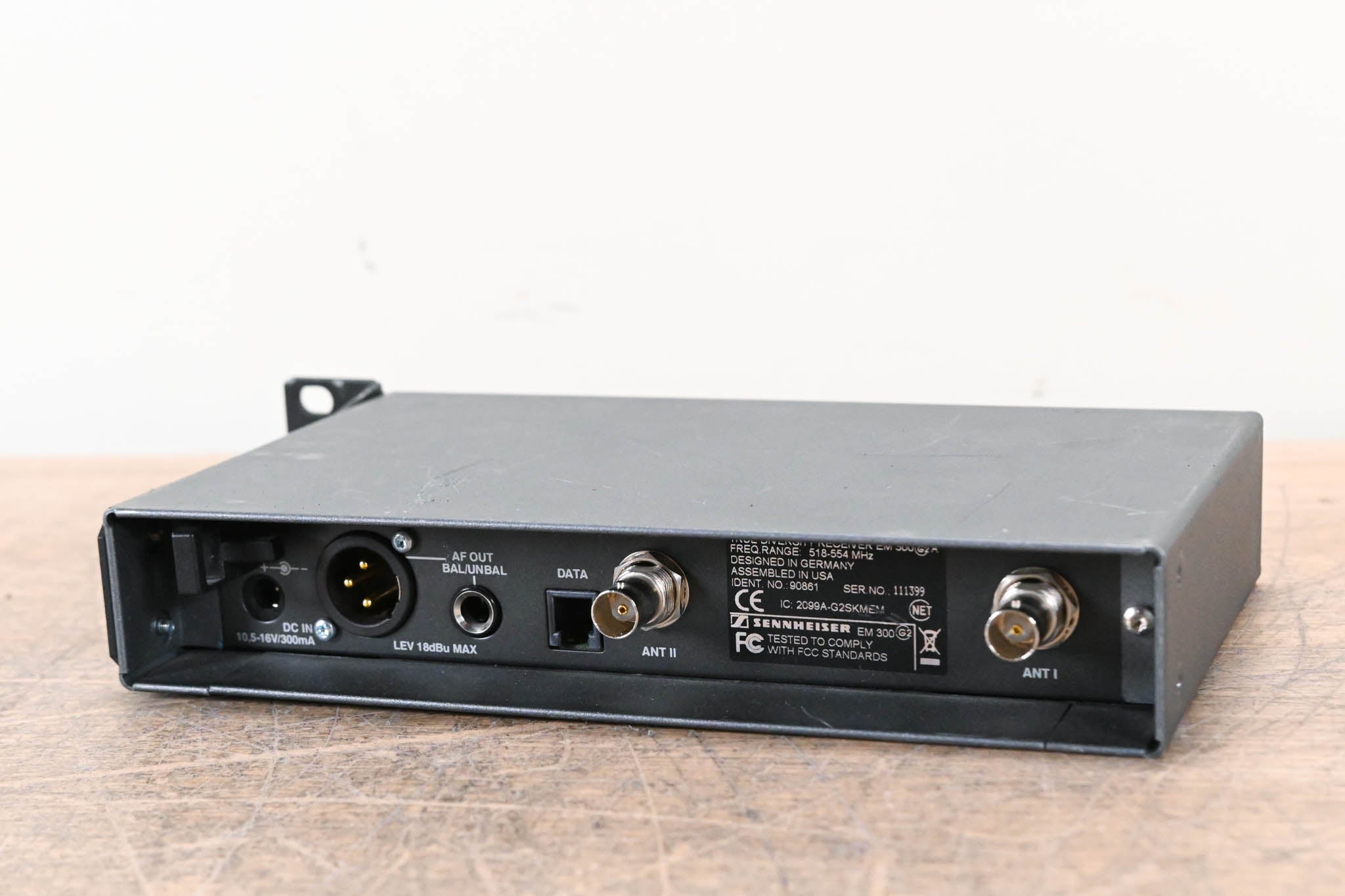 Sennheiser EM 300 G2 Wireless Receiver - 518-554 MHz (NO POWER SUPPLY)