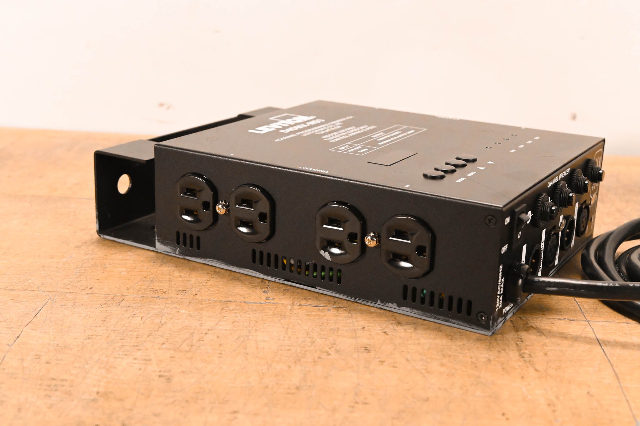 Leviton D4DMX-MD3 4-Channel Programmable Dimmer Pack