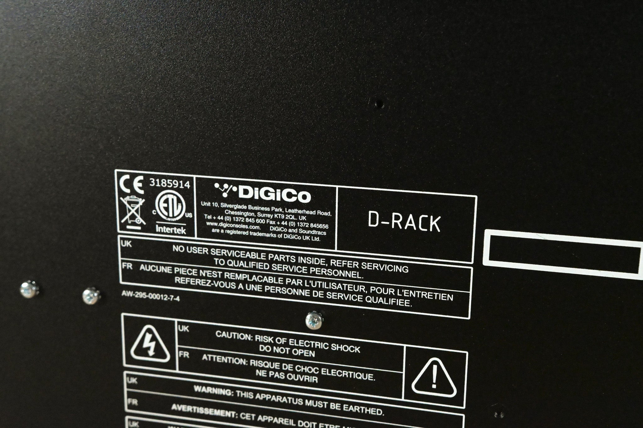 DiGiCo D-Rack 32 x 8 Cat 6 Analog I/O Stage Box