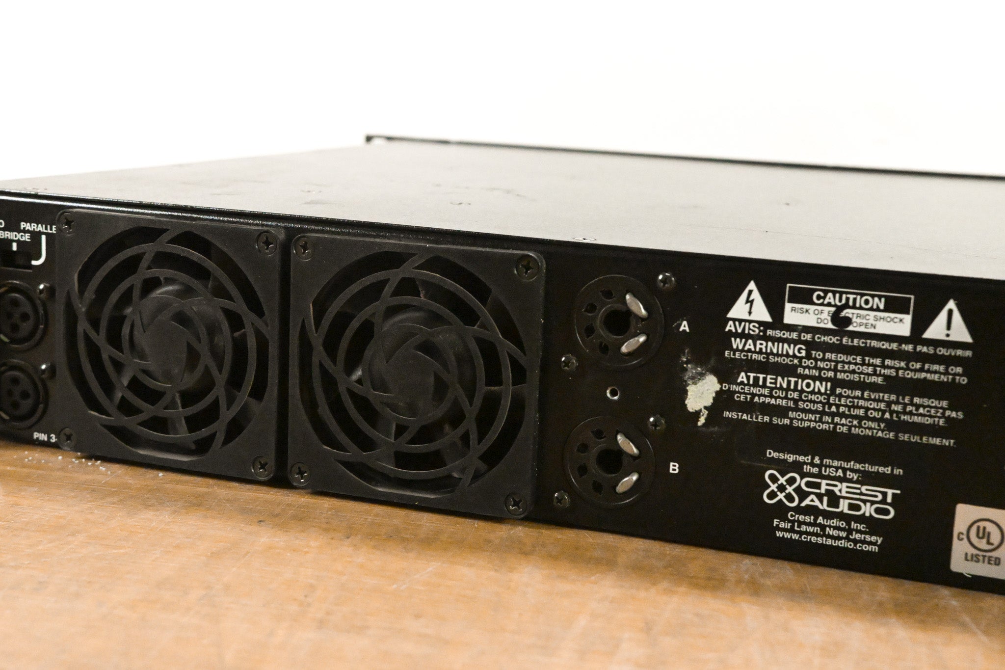 Crest Audio 7001 2-Channel Power Amplifier