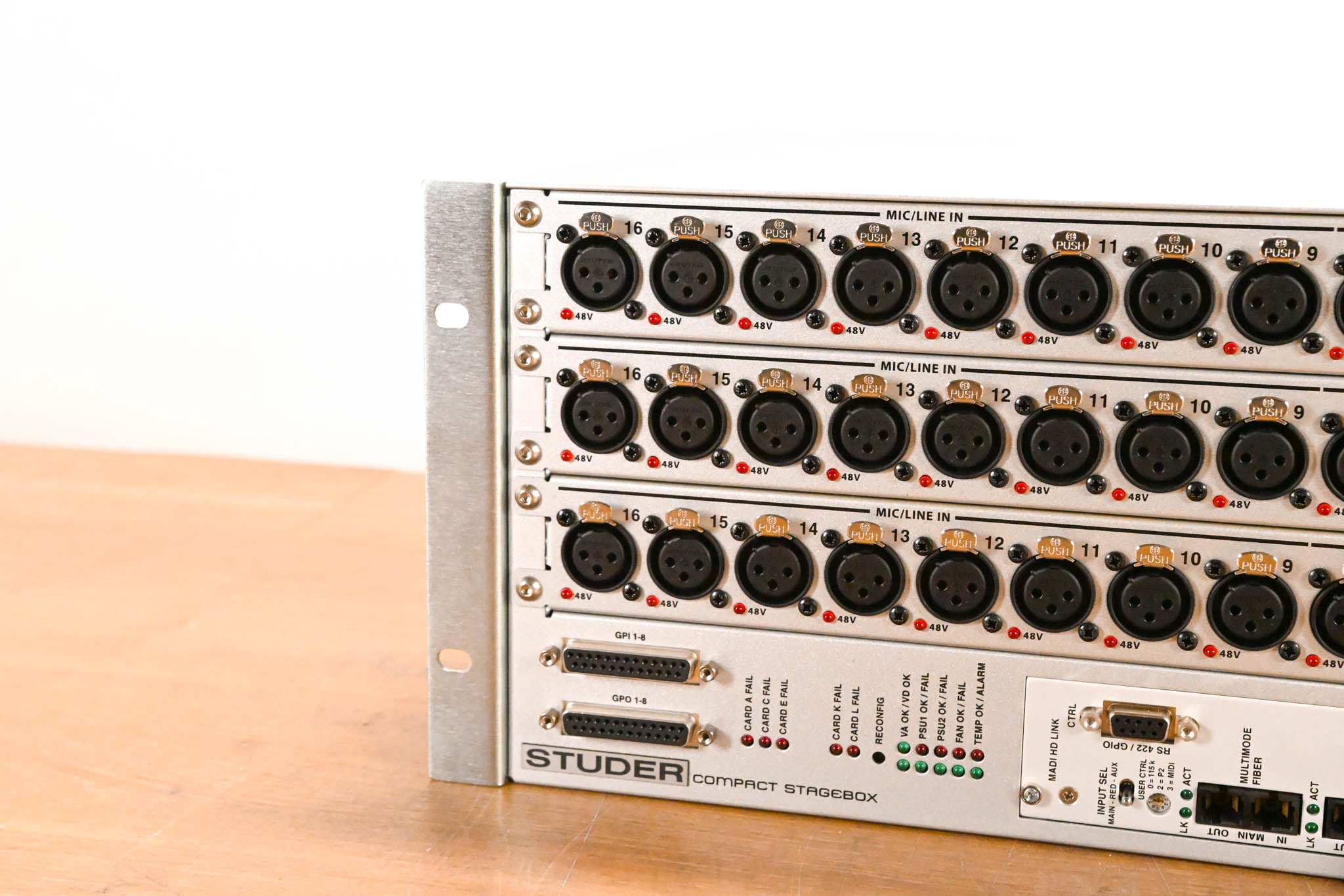 Studer Compact Stagebox - 48 Mic/Line Inputs