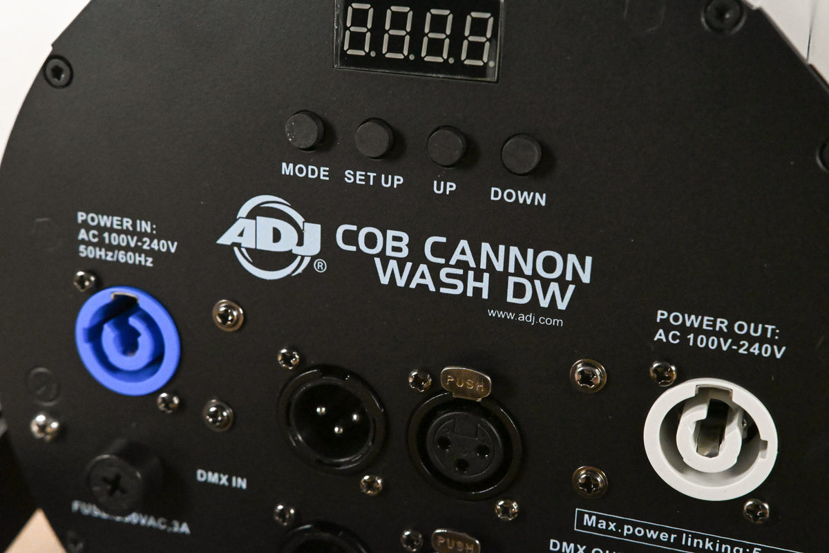 American DJ COB Cannon Wash DW 150W Warm/Cool White LED Wash Light
