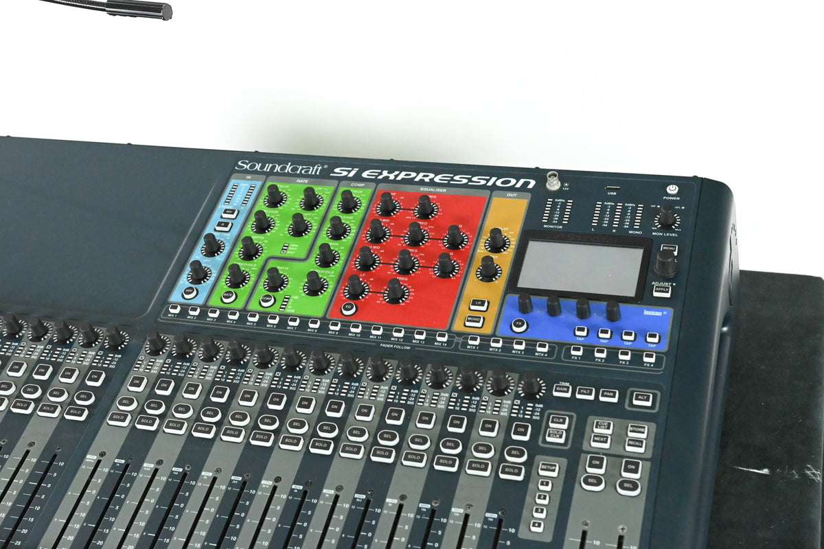 Soundcraft Si Expression 3 32-Channel Digital Mixer with MADI-USB Card