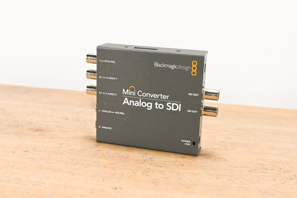 Blackmagic Design Mini Converter Analog to SDI (NO POWER SUPPLY)