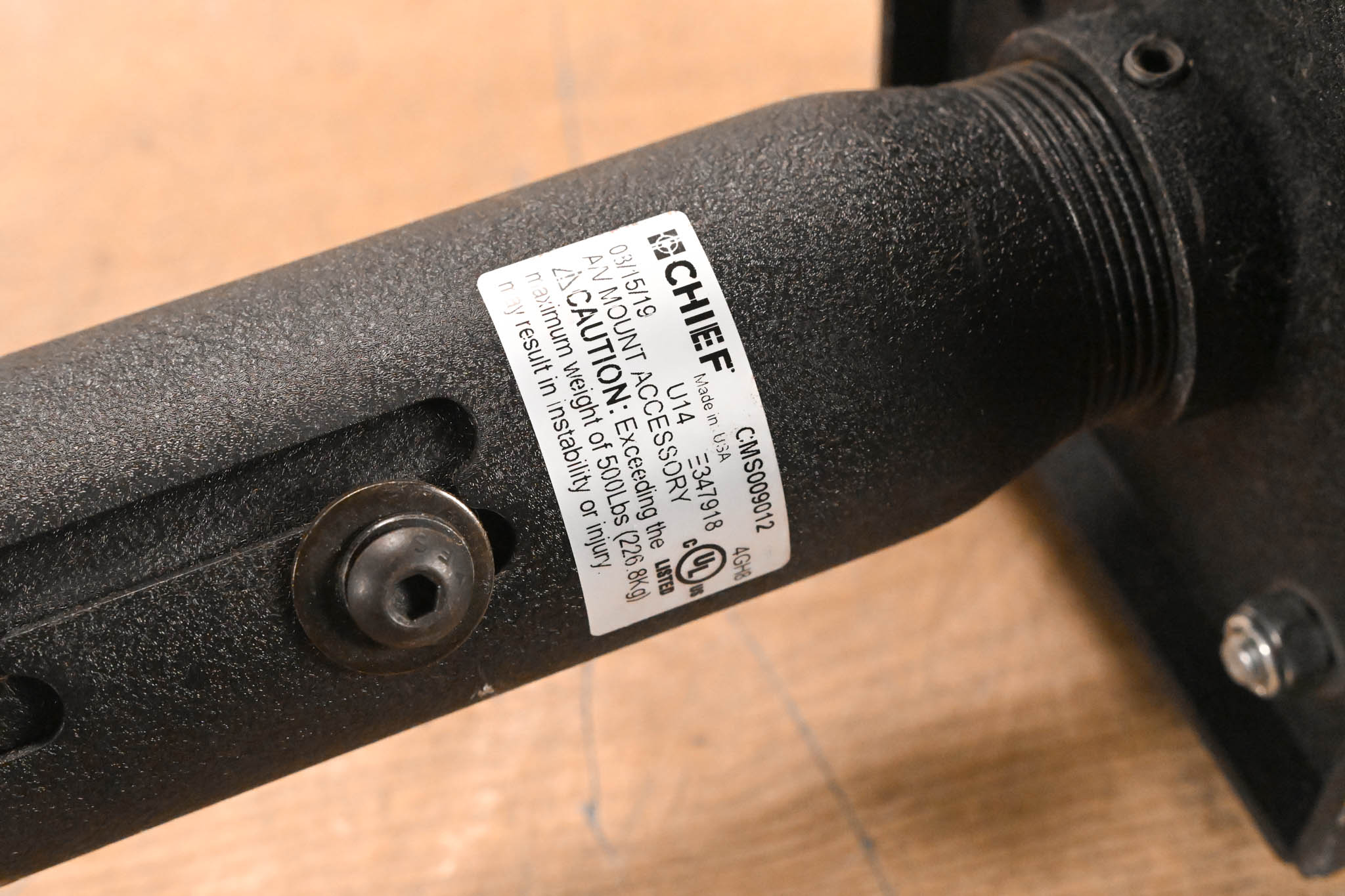 Chief RPMA000 Projector Mount System w/ CMS009012 Column & CMA345 Plate