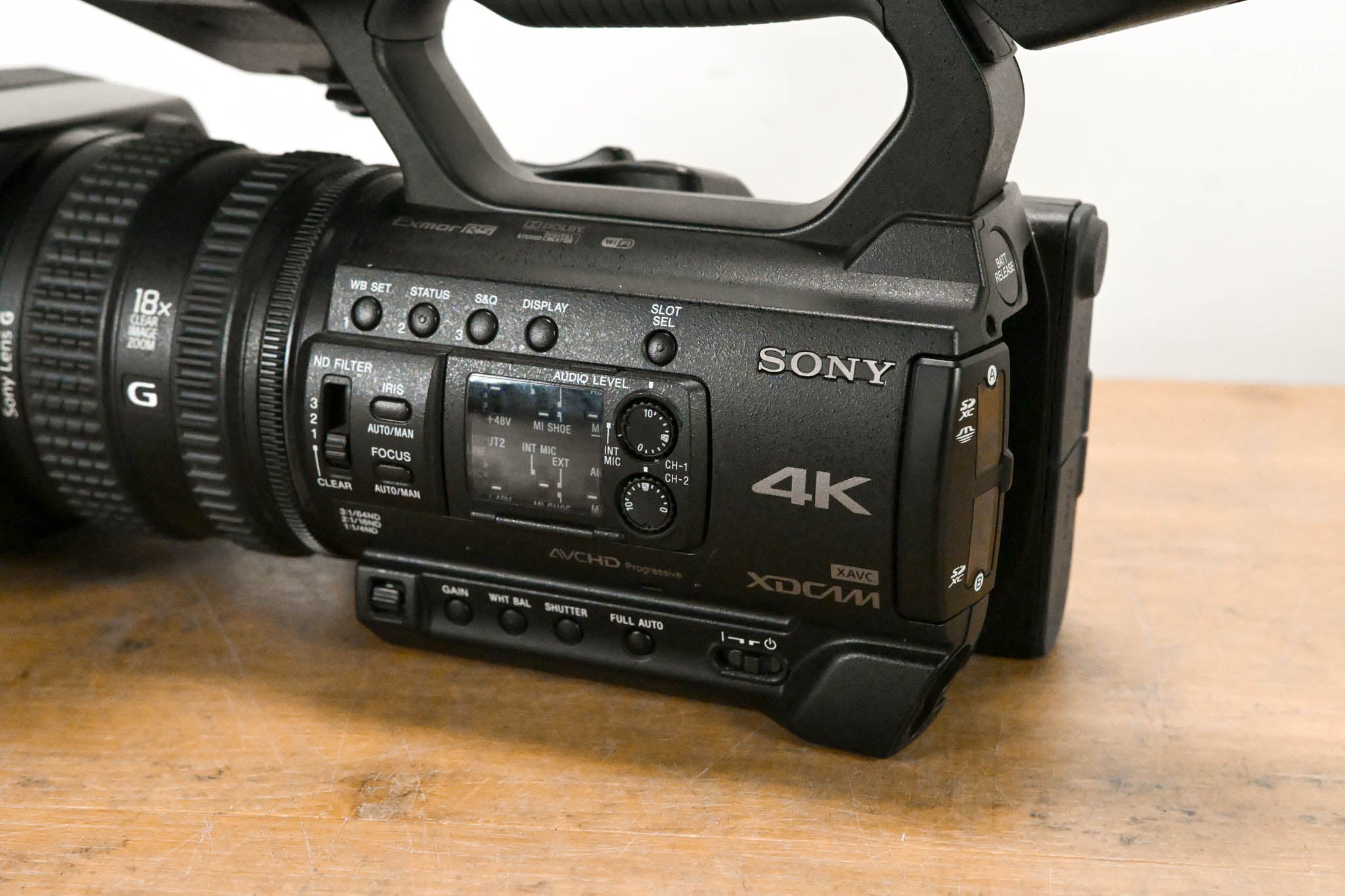 Sony PXW-Z150 Compact 4K Handheld XDCAM Professional Camcorder