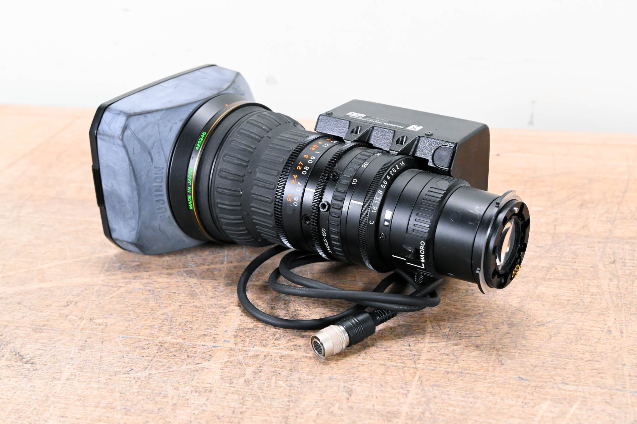 Fujinon HSs18x5.5BMD-D18 1/2" 18x Motor-Driven HD Lens