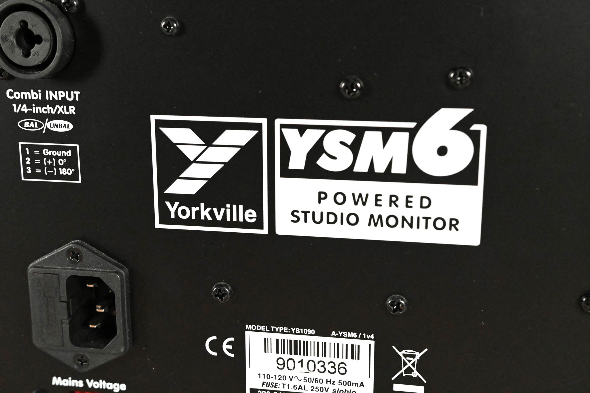 Yorkville YSM6 6.5" Nearfield Powered Studio Reference Monitor (PAIR)
