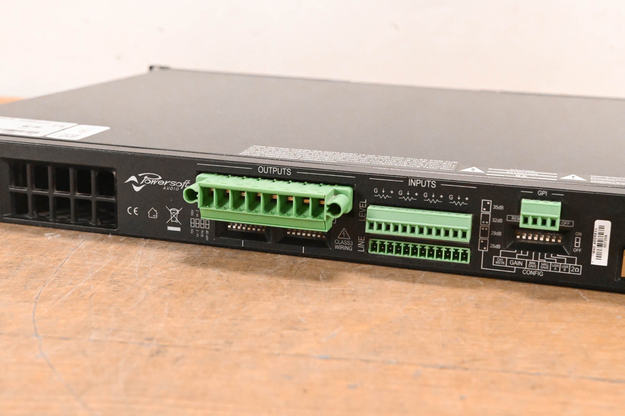 Void Bias Q2 4-Channel DSP Power Amplifier w/ Dante