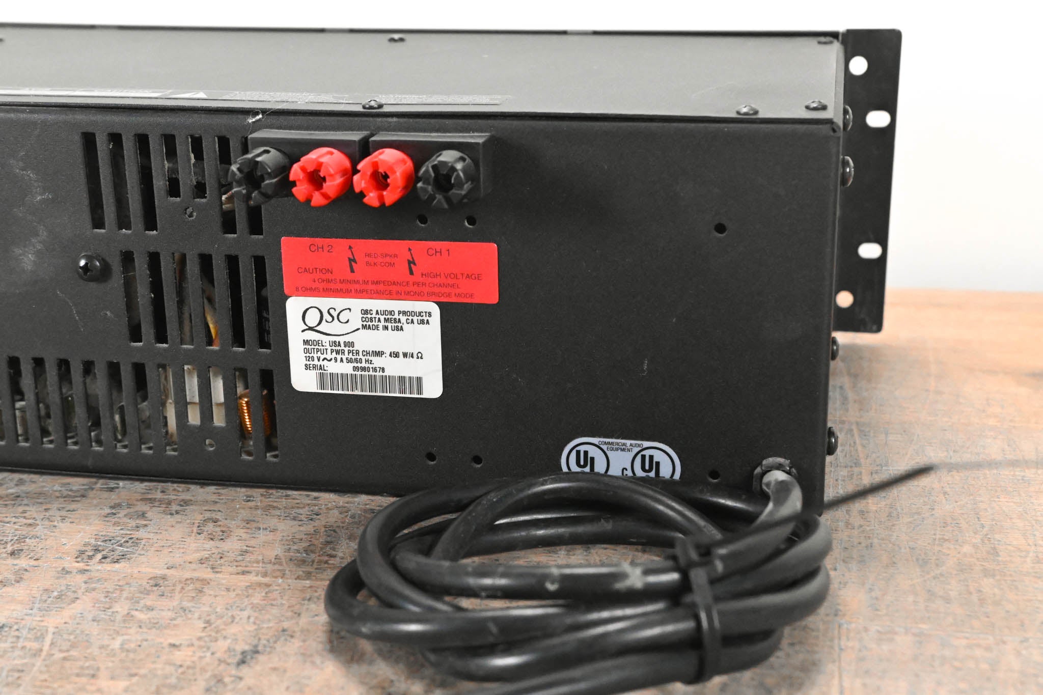 QSC USA 900 2-Channel Power Amplifier