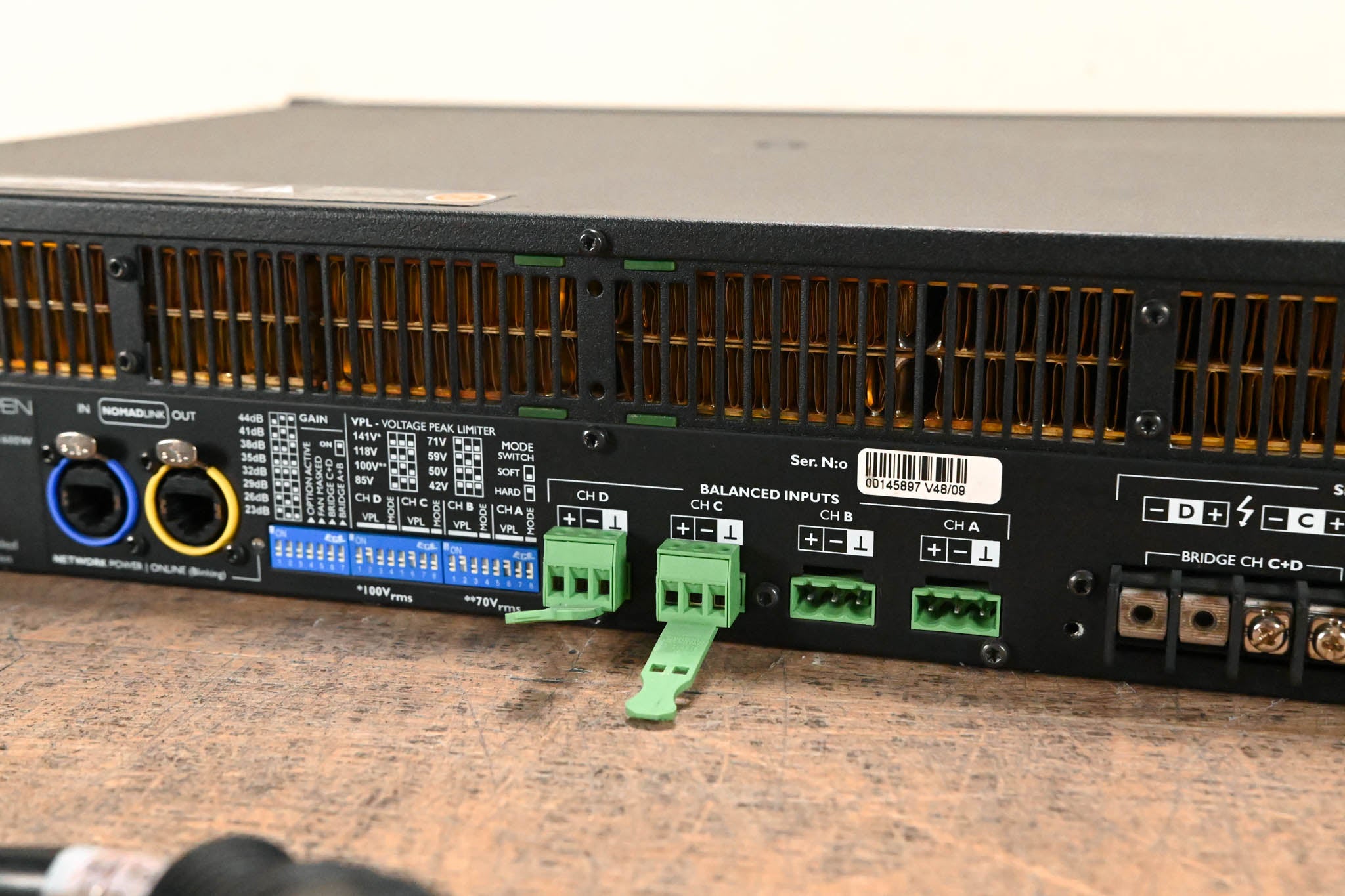 Lab Gruppen C 48:4 4800W 4-Channel Power Amplifier