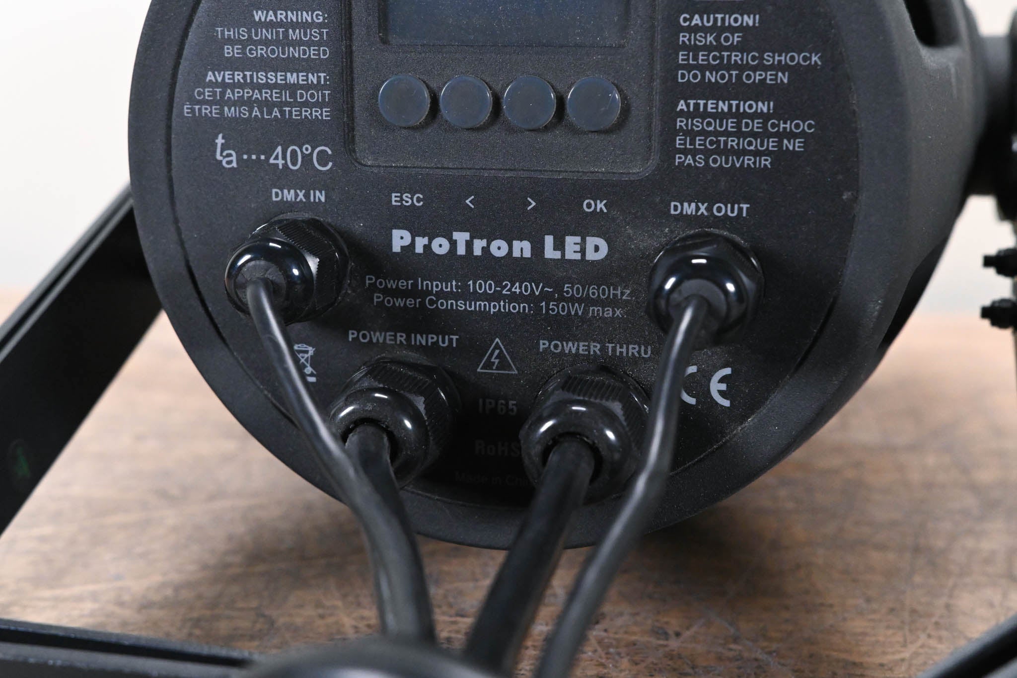 Elation ProTron LED 6,500K Cool White LED Strobe Light