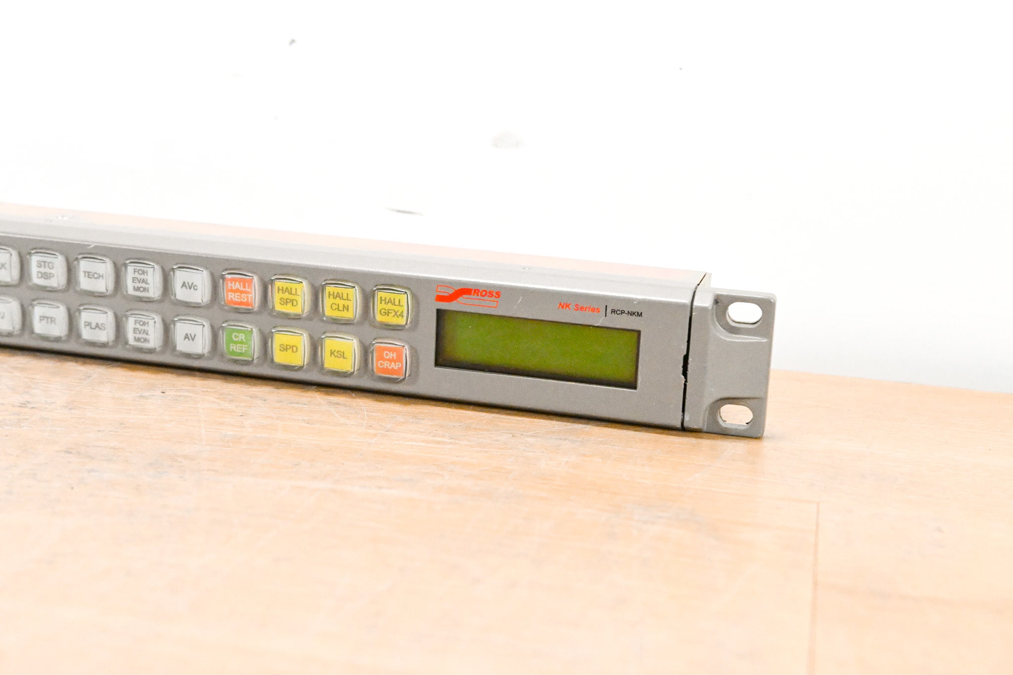 Ross RCP-NKM 1RU Remote Control Panel (NO POWER SUPPLY)
