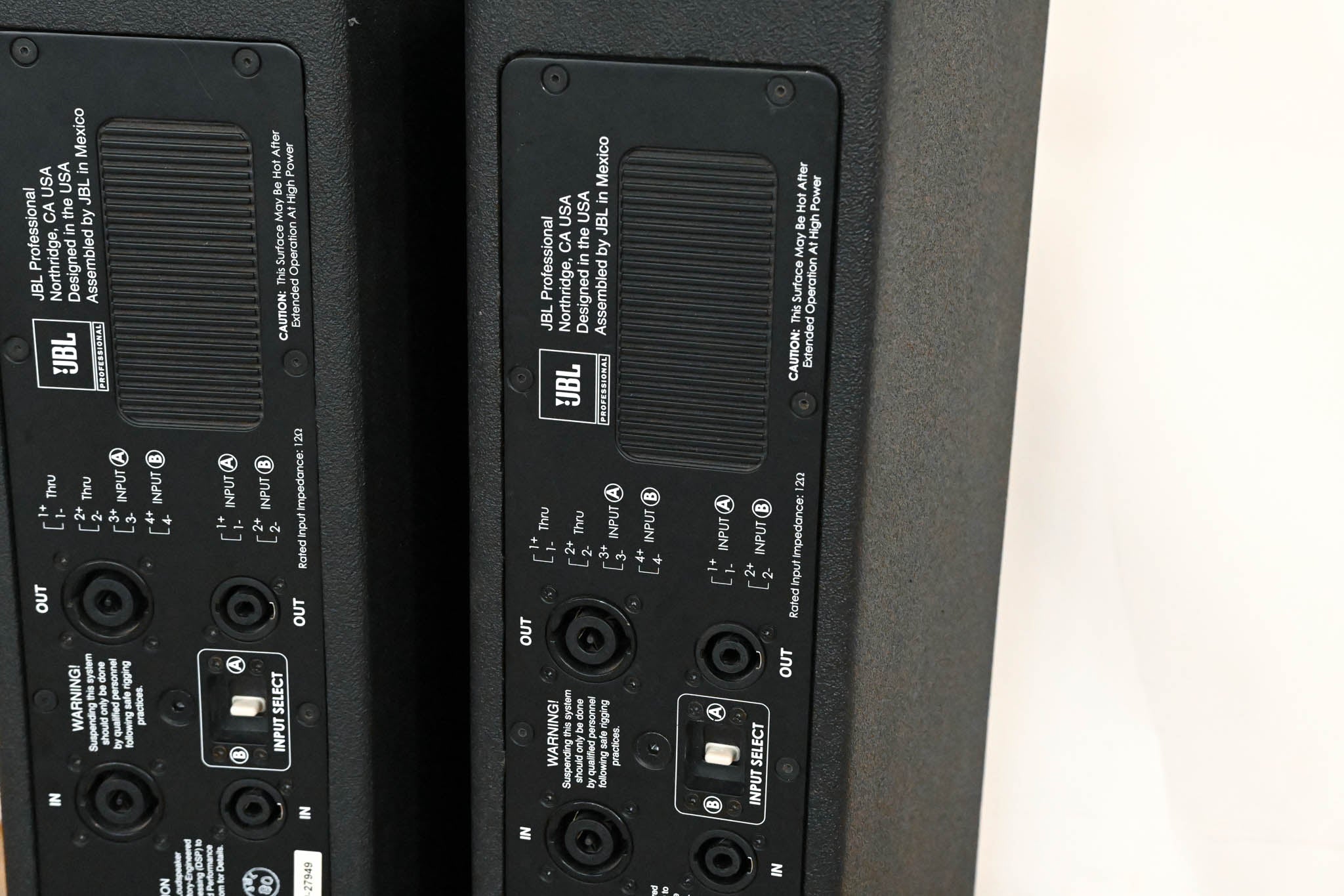 JBL VT4886 Dual 6.5" Passive Compact Line Array Loudspeakers (PAIR)