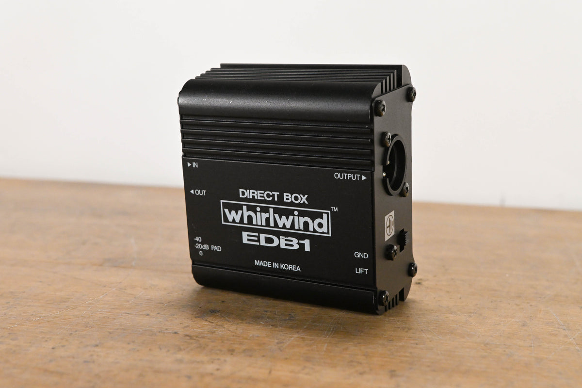 Whirlwind EDB1 1-Channel Passive Direct Box