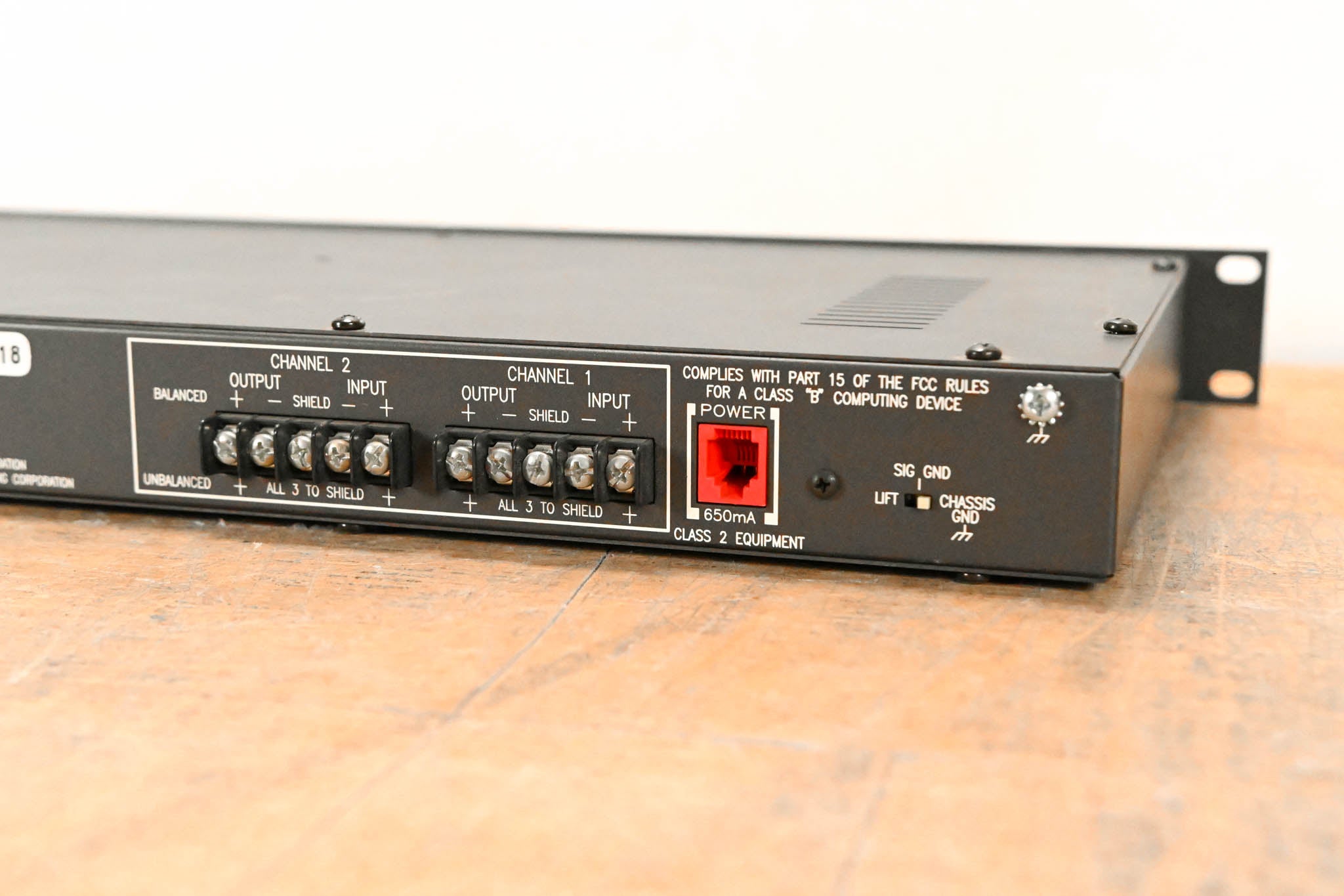 Rane AD 22 2-Channel Audio Delay Unit (NO POWER SUPPLY)