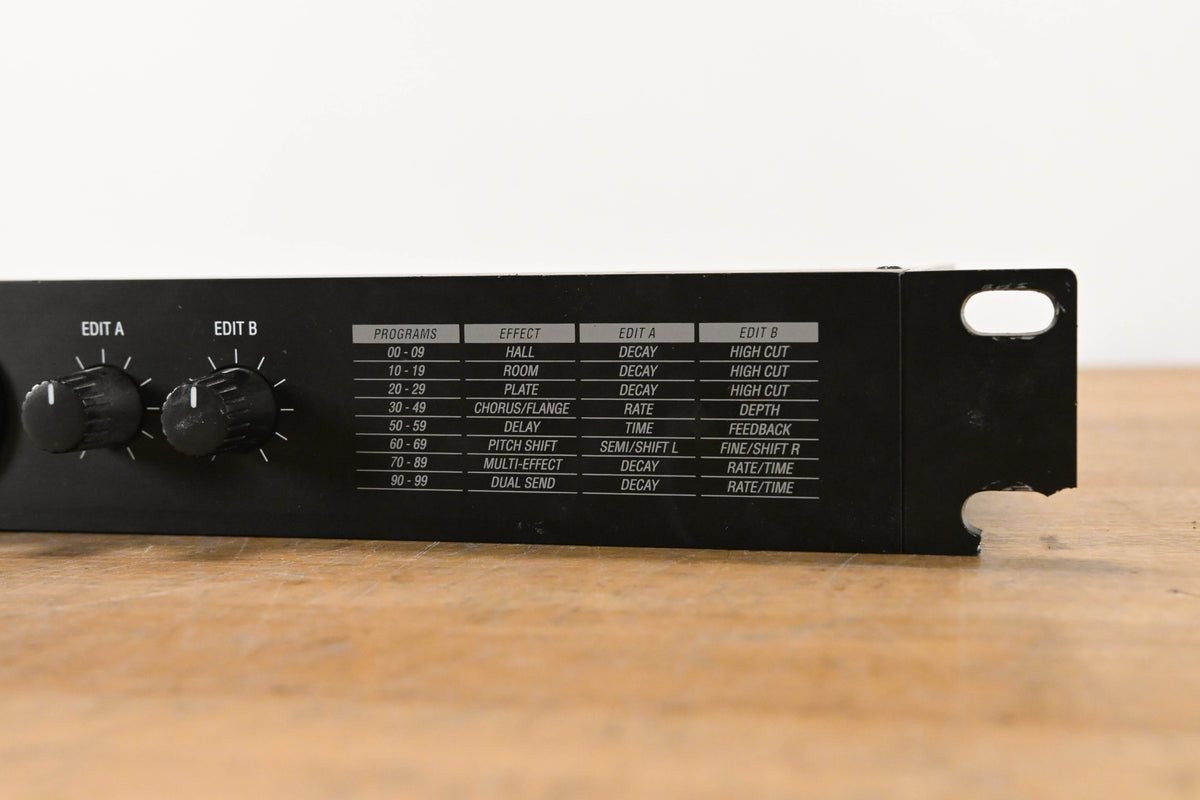 Alesis MicroVerb 4 Dual-Channel Digital Effects Unit (NO POWER SUPPLY)