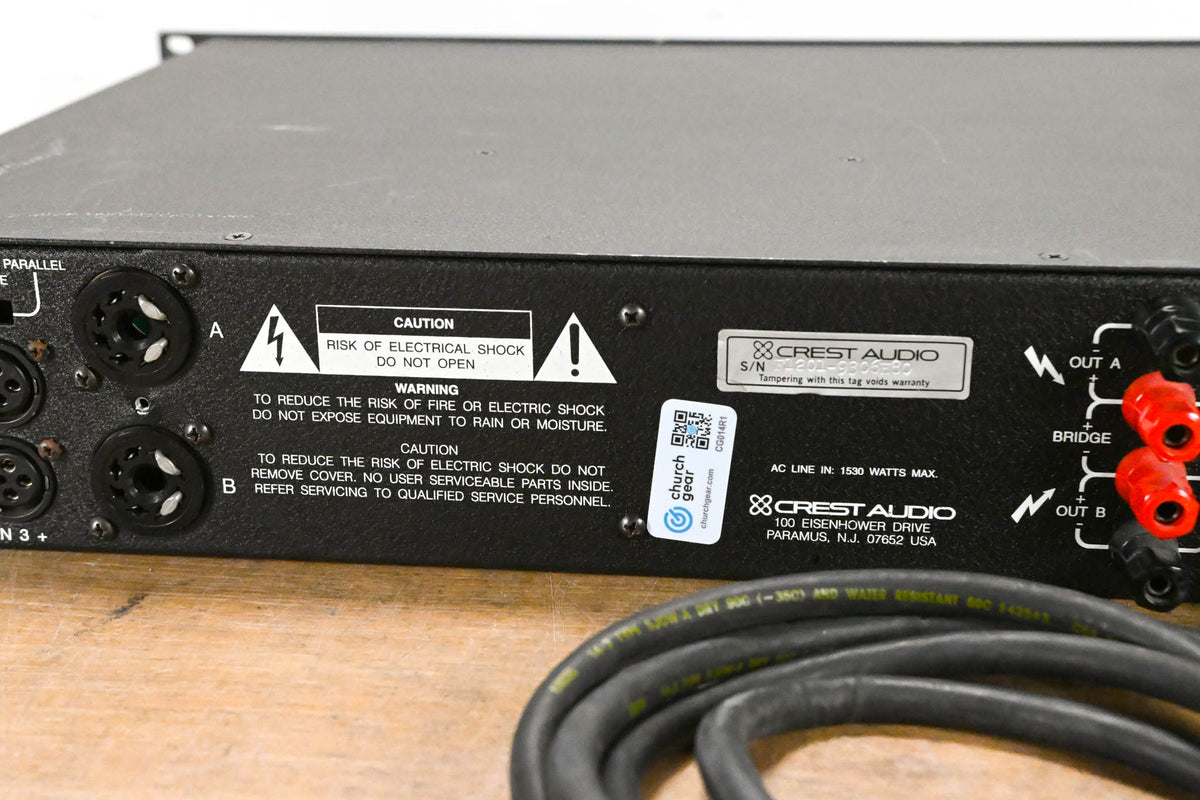 Crest Audio FA1201 2-Channel Power Amplifer