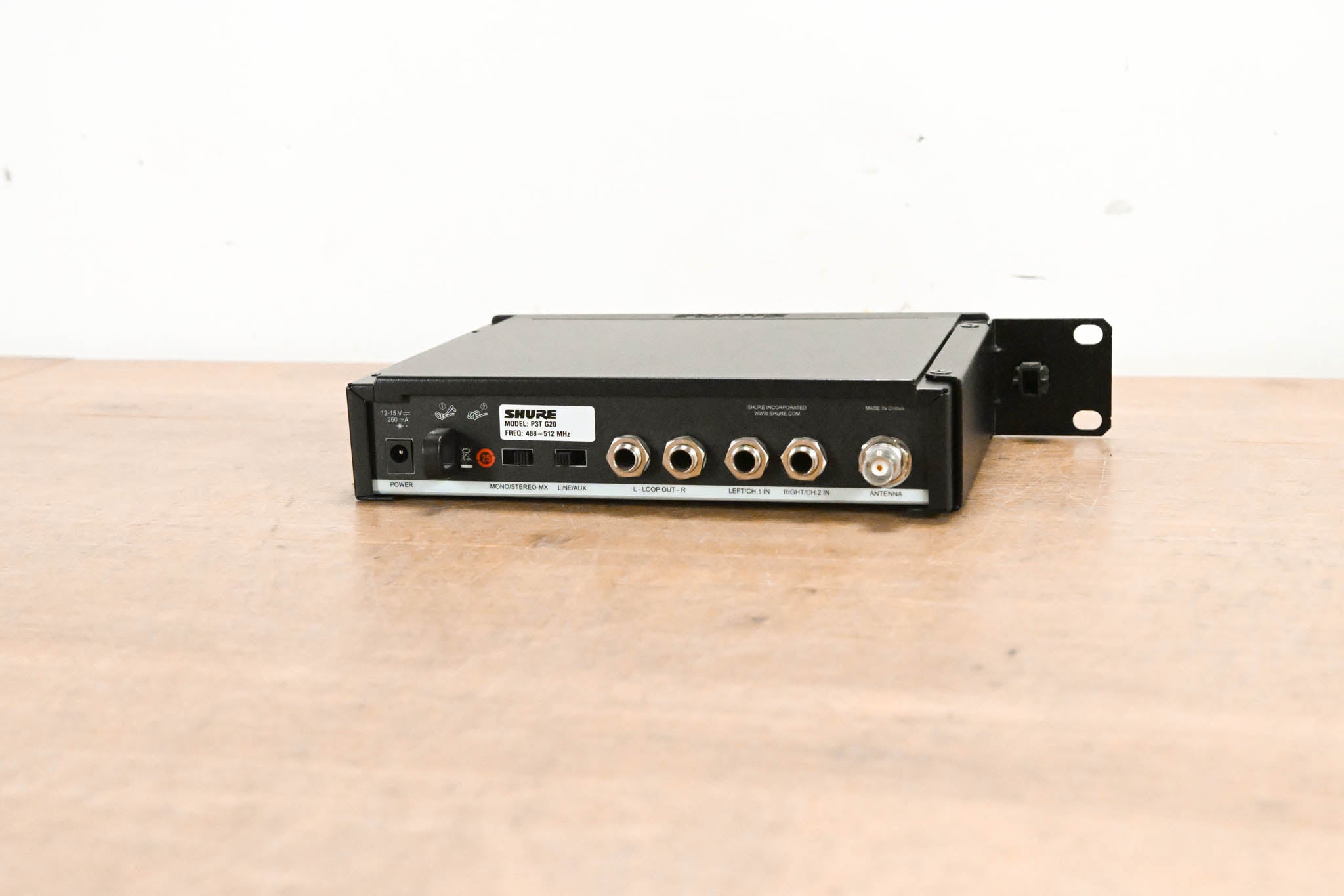 Shure PSM 300 Wireless IEM System G20 Range: 488-512 MHz (NO PSU)