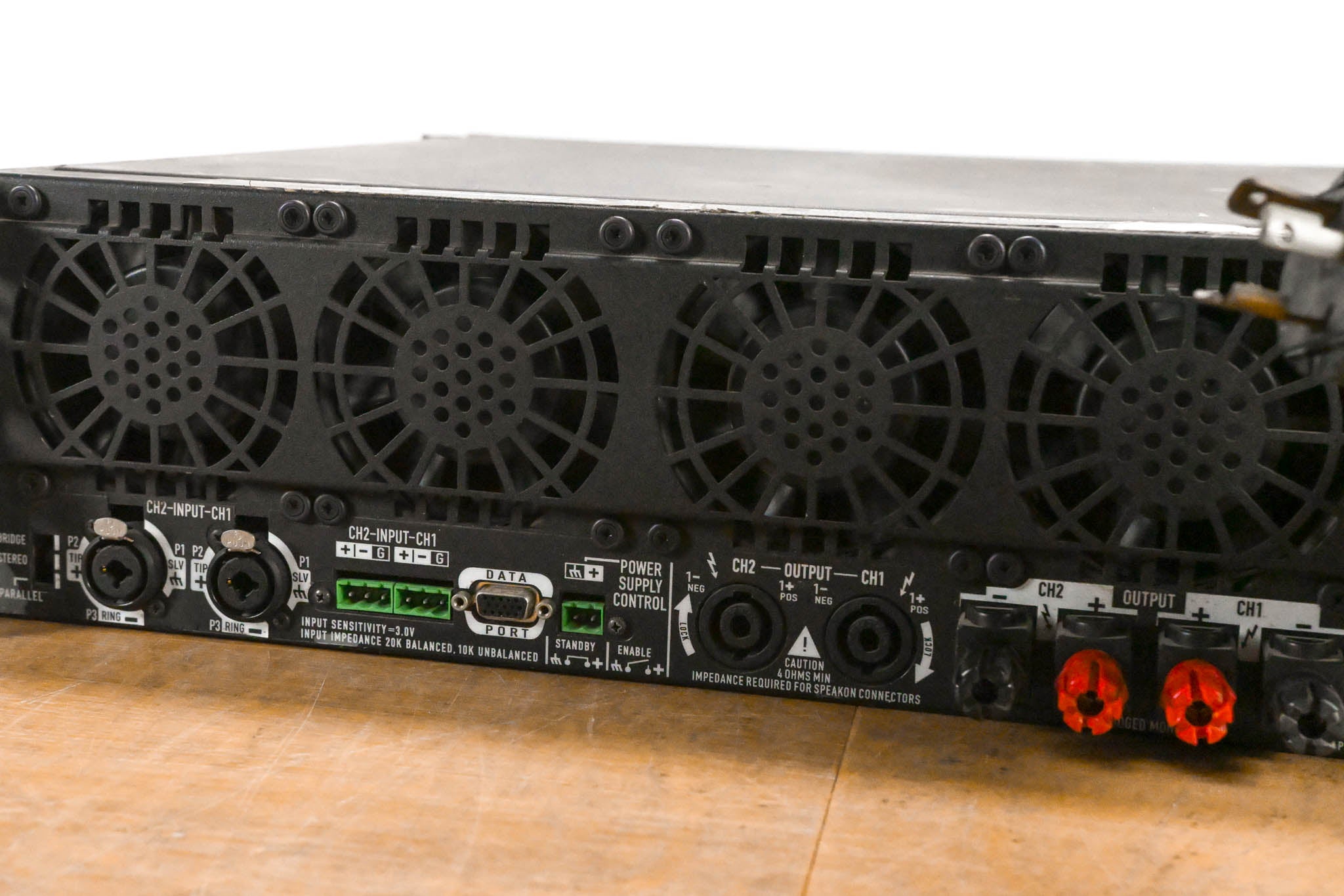 QSC PowerLight 9.0 PFC Power Factor Corrected 2-Channel Power Amplifier