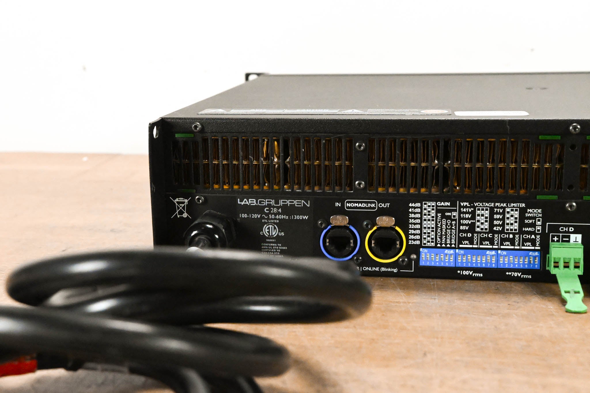 Lab Gruppen C 28:4 2800W 4-Channel Power Amplifier