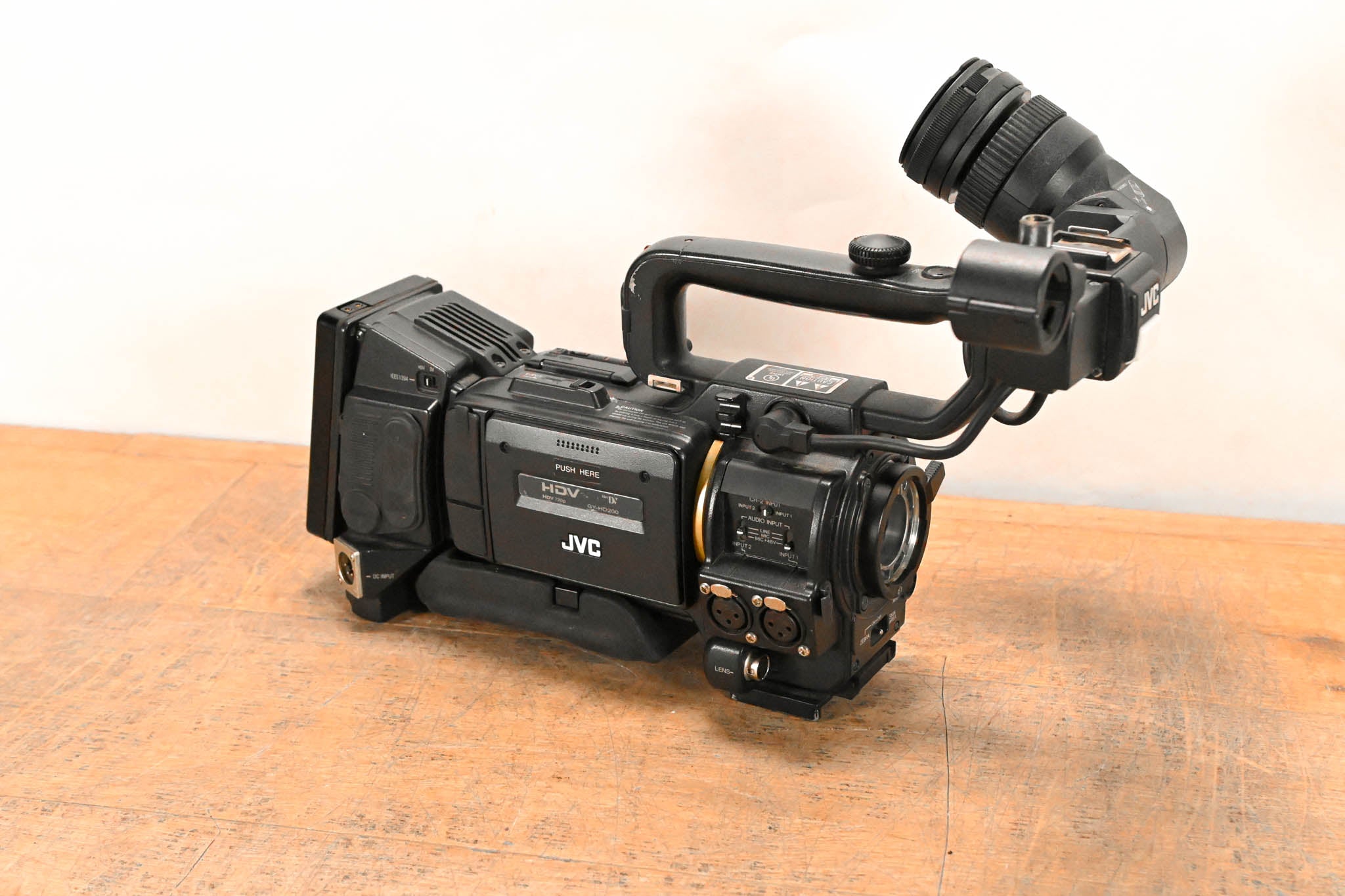 JVC GY-HD200U 1/3" 3-CCD Professional HDV Camcorder