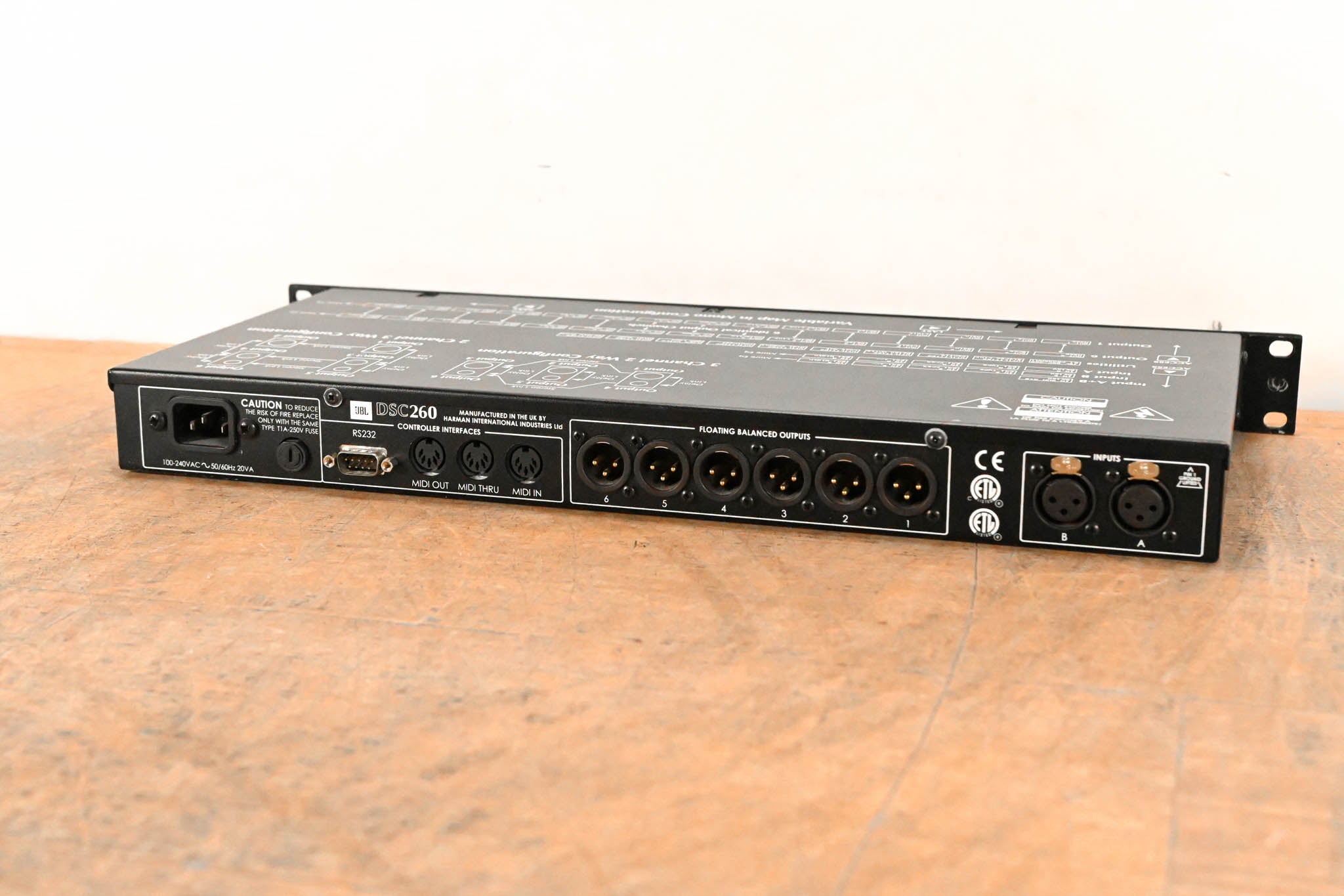 JBL DSC260 Digital System Controller