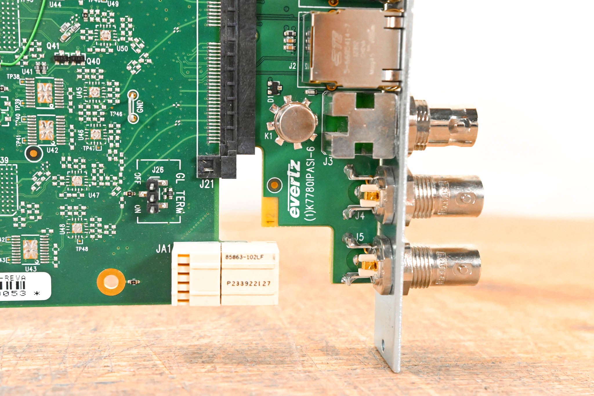 Evertz 7880IP-ASI-IP ASI/SDI IP Encapsulator for 7700/7800 Multiframe
