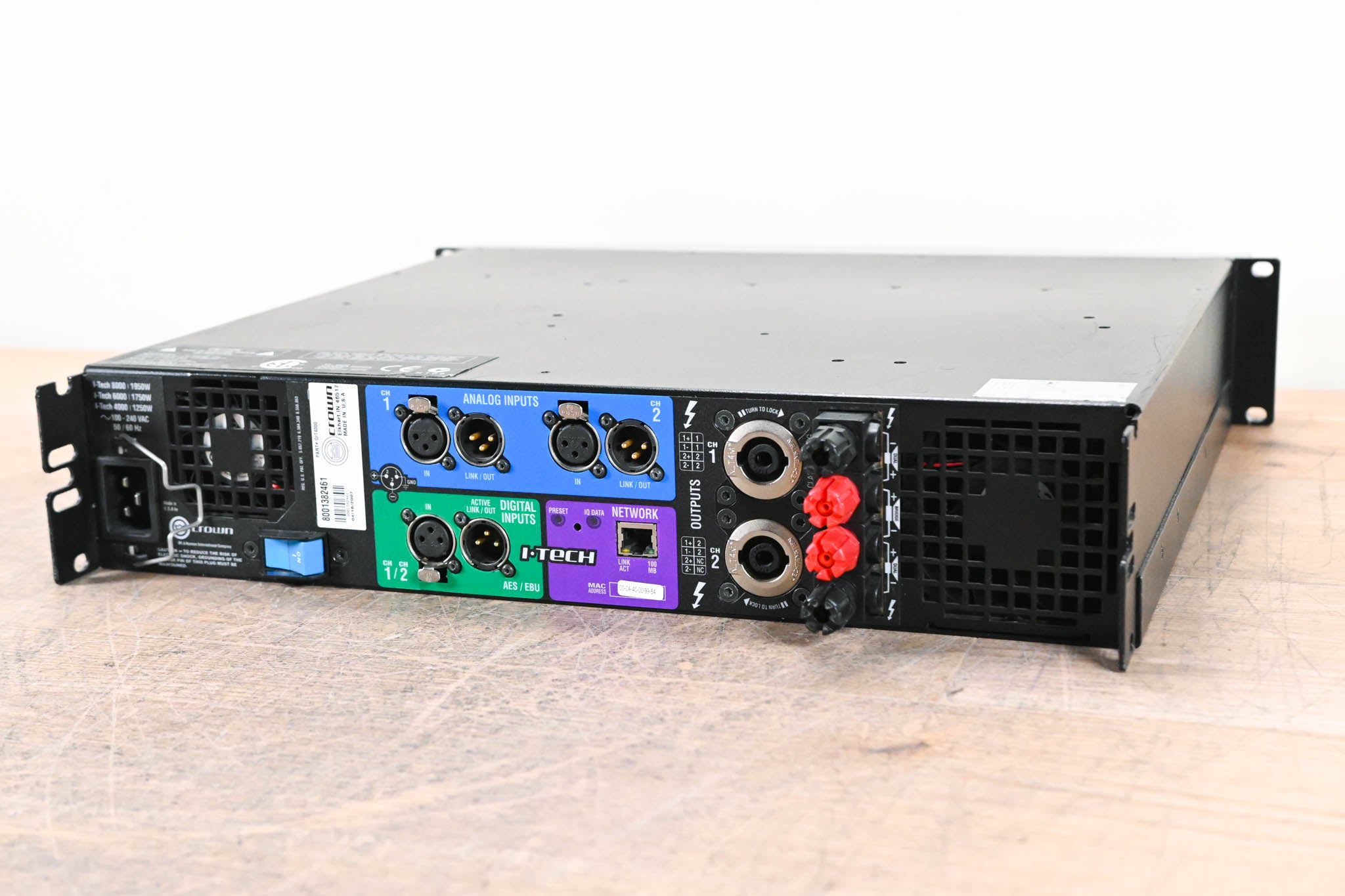 Crown I-Tech 4000 2-Channel Power Amplifier