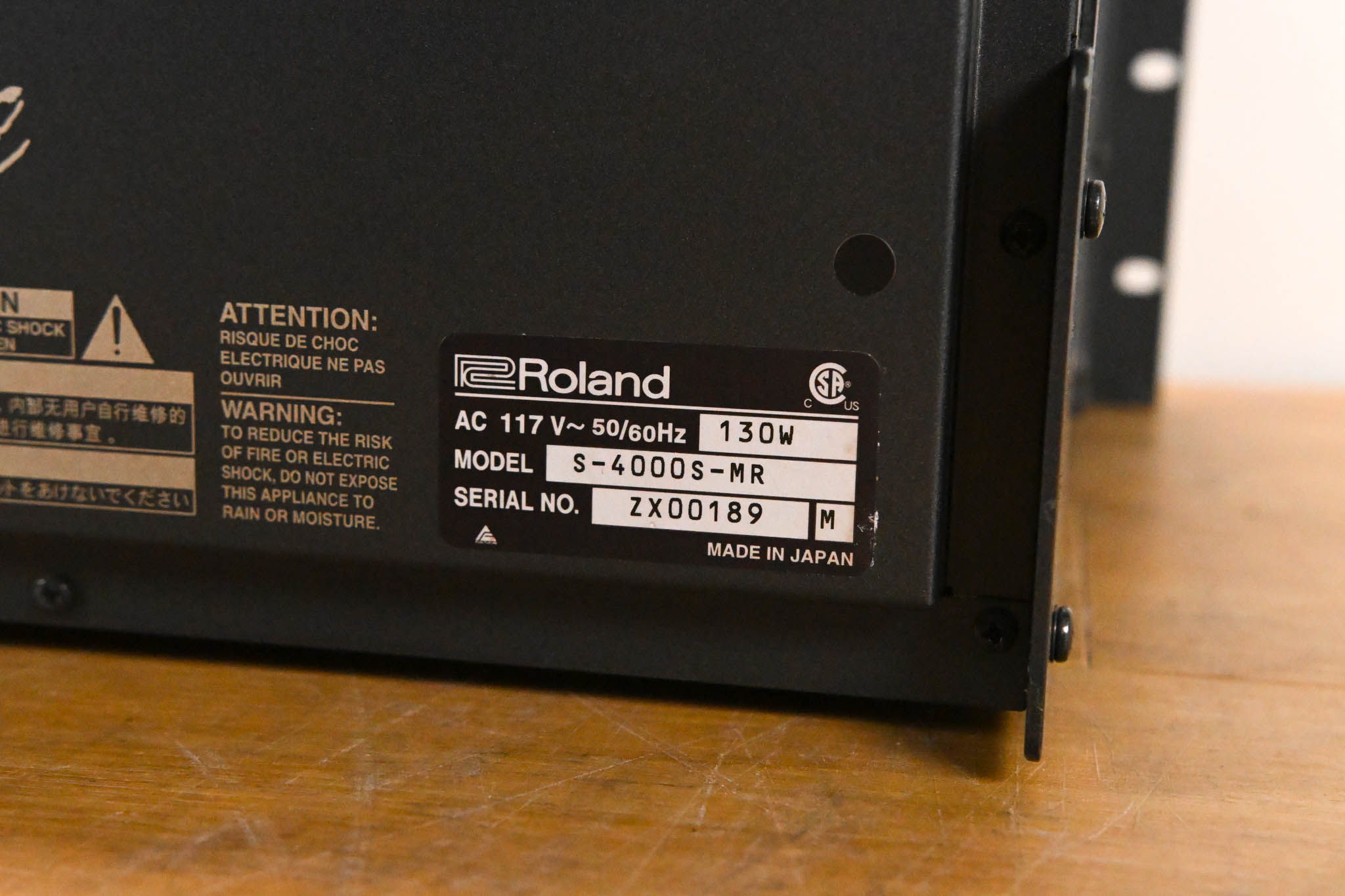 Roland S-4000S Digital Snake 40-Input Modular Stage Unit