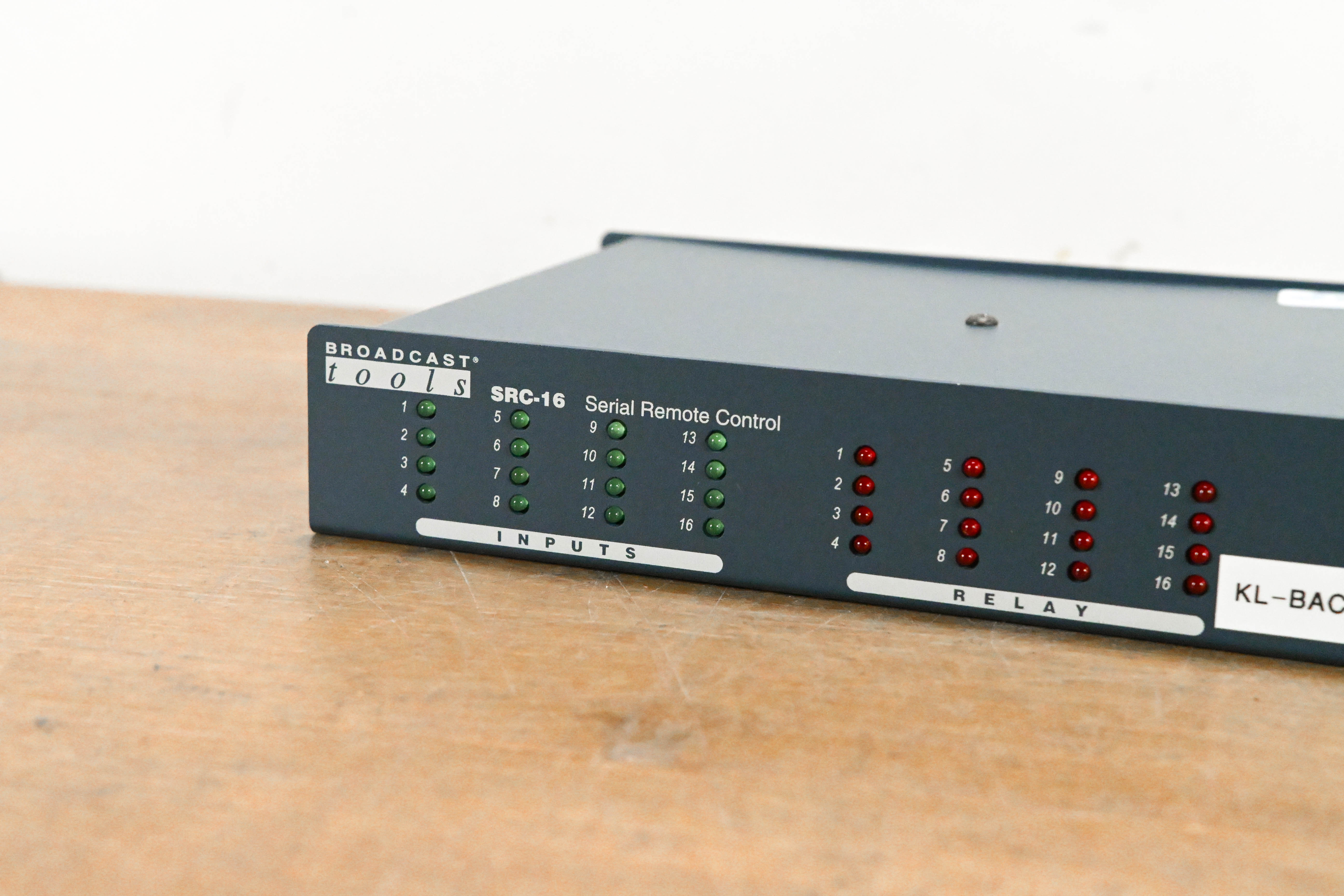 Broadcast Tools SRC-16 Serial Remote Control (NO POWER SUPPLY)