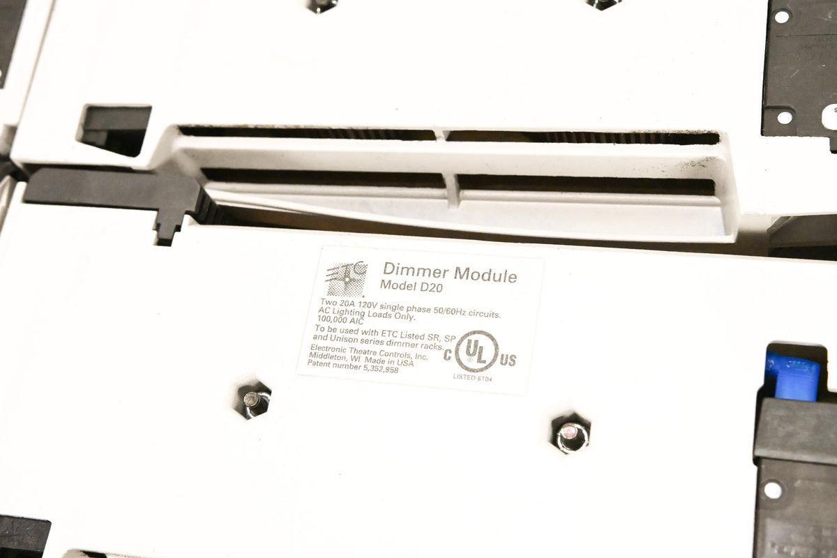 ETC D20 Dual 20A Dimmer Module (Pack of 4)