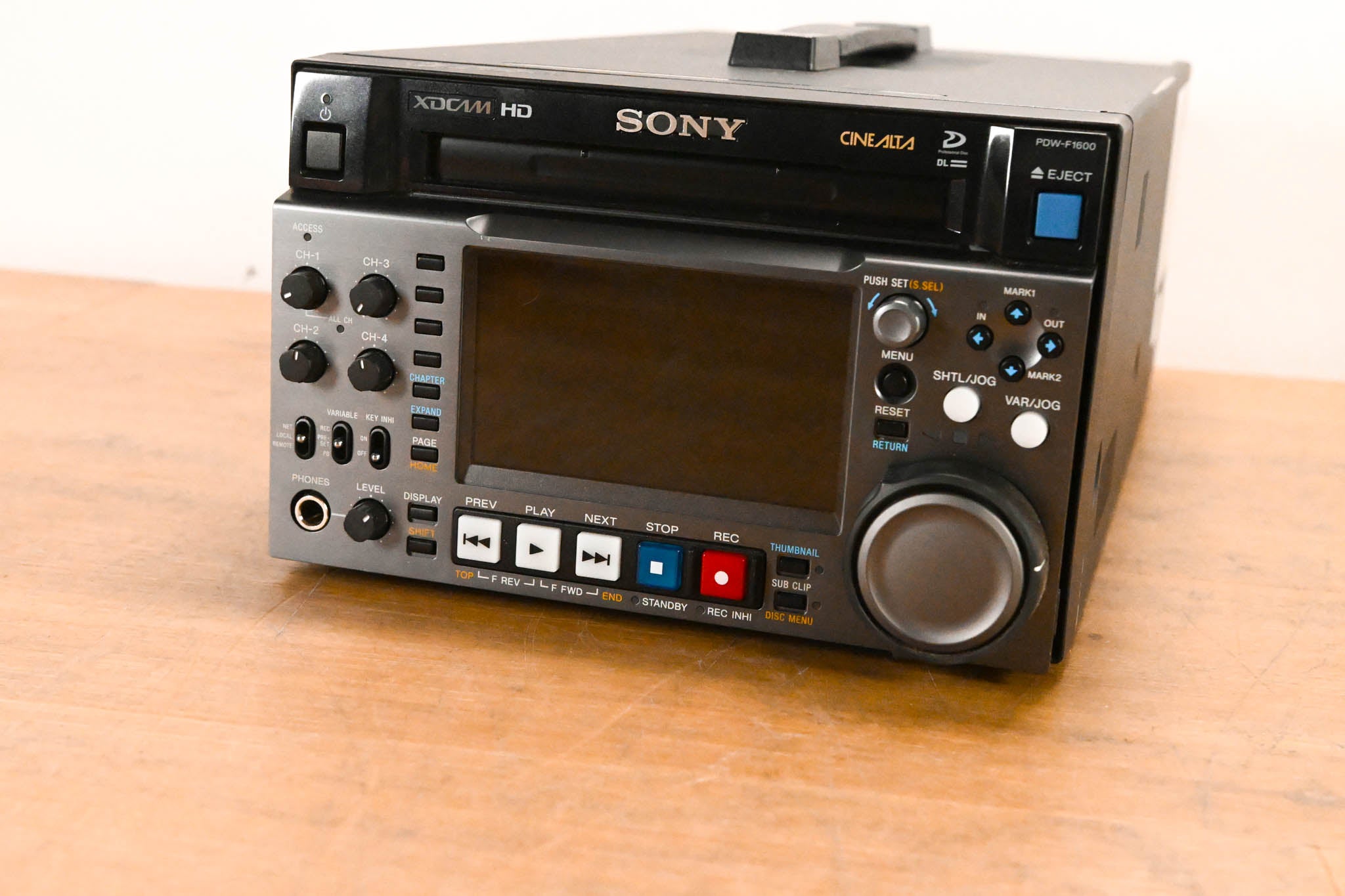 Sony PDW-F1600 XDCAM HD Player/Recorder