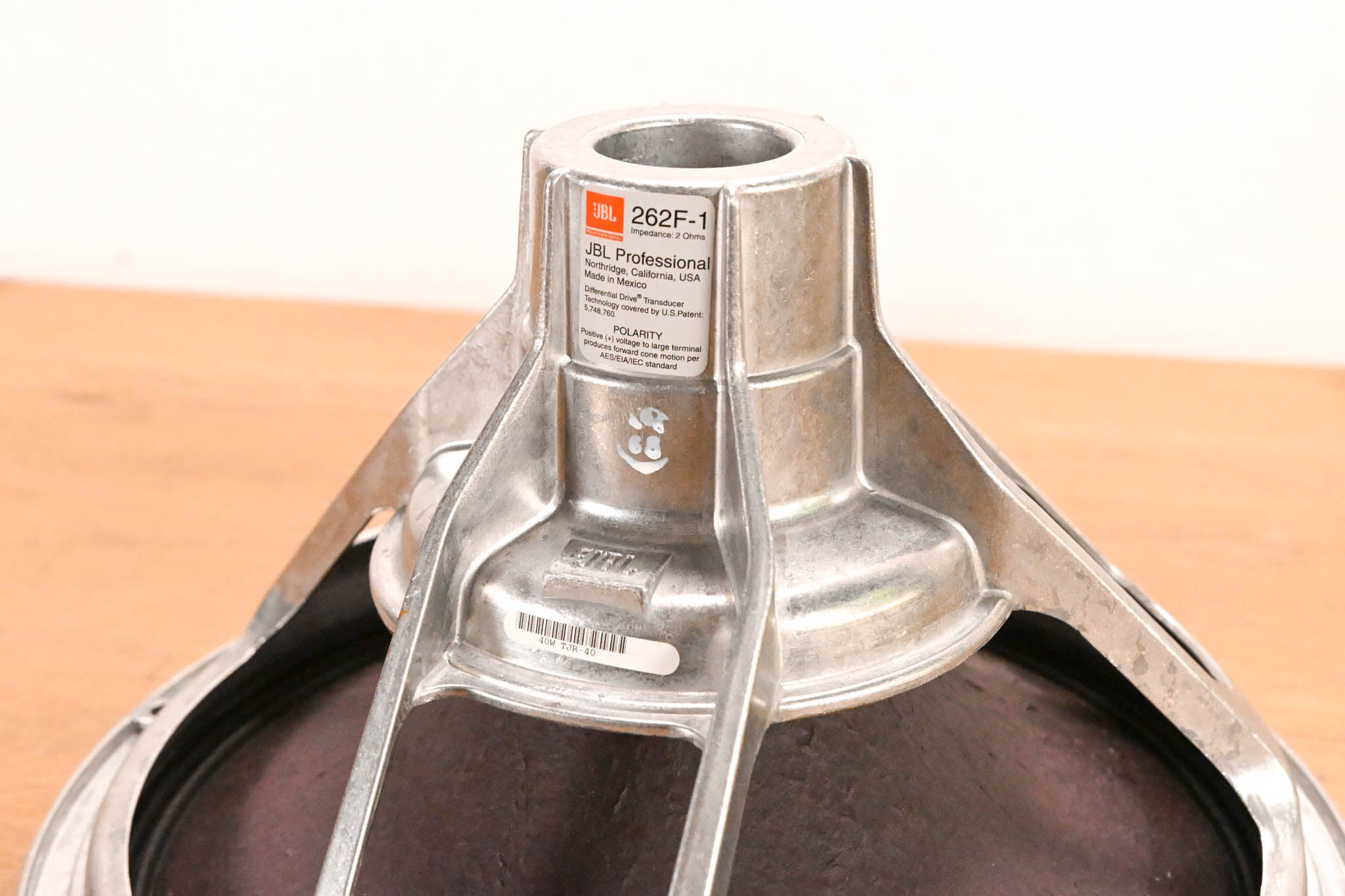 JBL 262F-1 12" Woofer for PRX512M, P/N 363916-001X