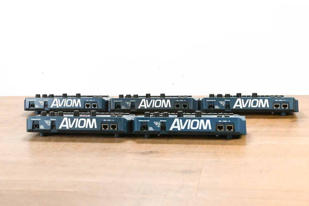 Aviom A-16II Personal Mixer (Pack of 5)