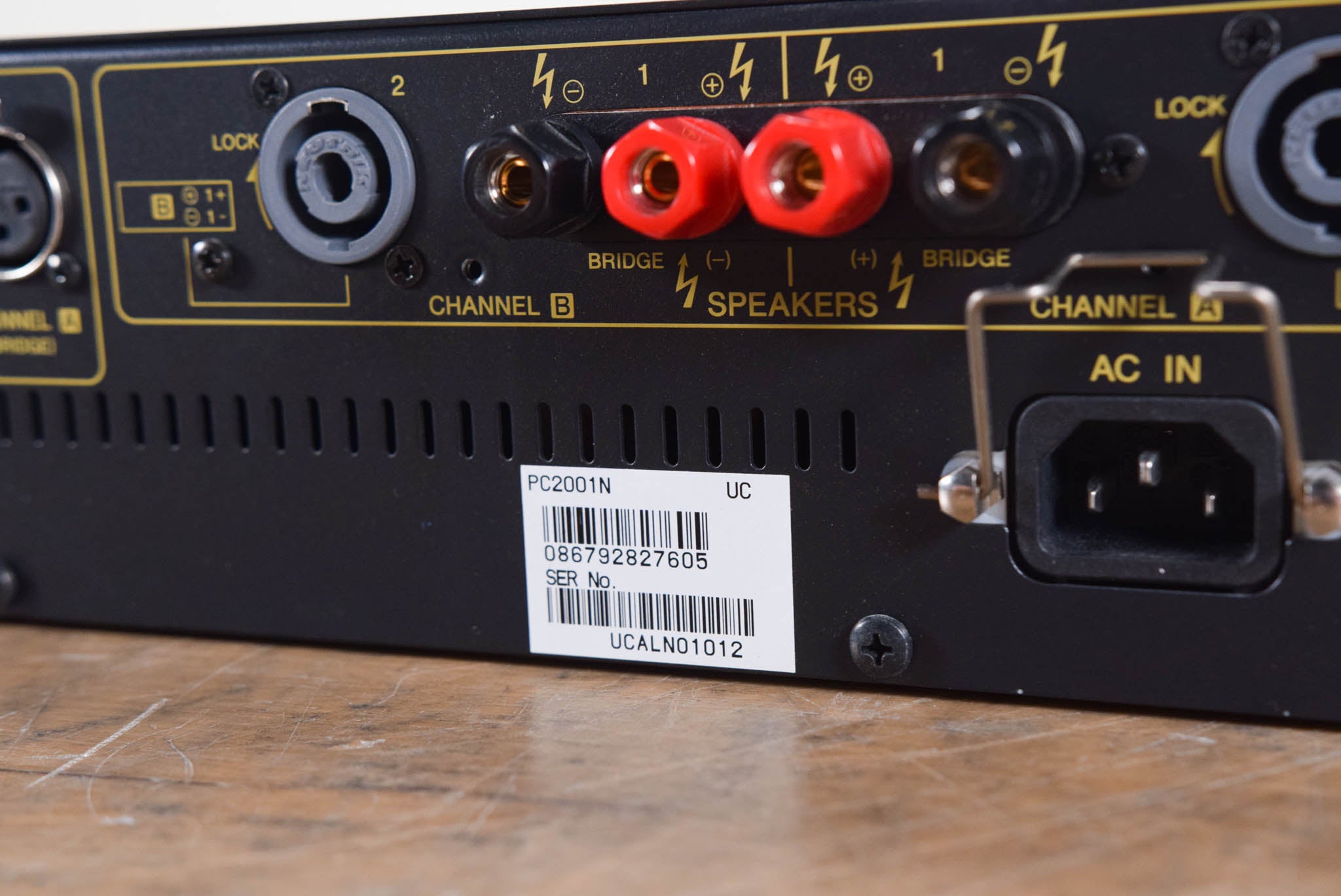 Yamaha PC2001N 2-Channel Power Amplifier