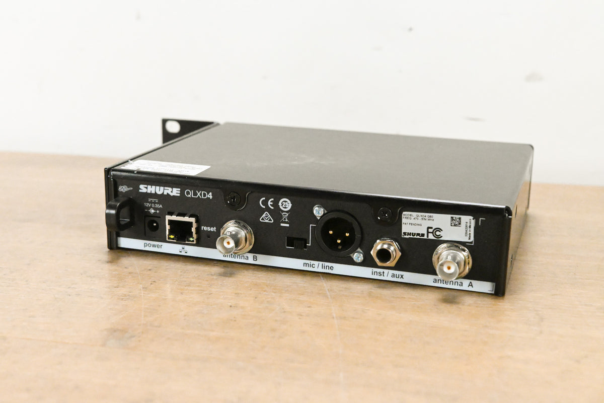 Shure QLXD24/KSM9HS Digital Handheld Wireless System - G50 Band (NO PSU)