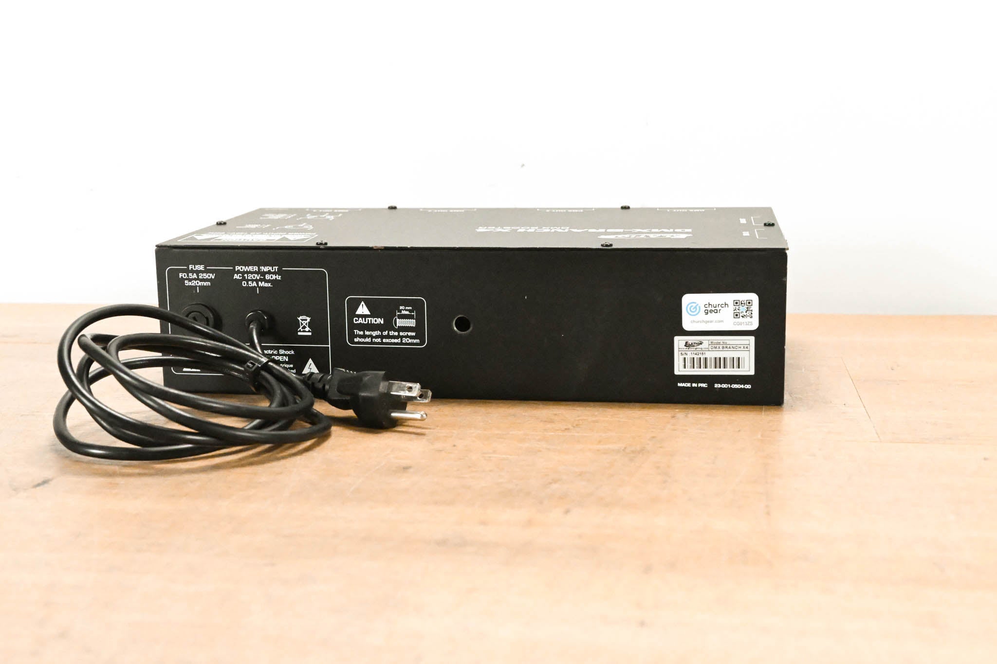 Elation DMX-Branch/4 4-Way 3-pin and 5-pin DMX Distributor