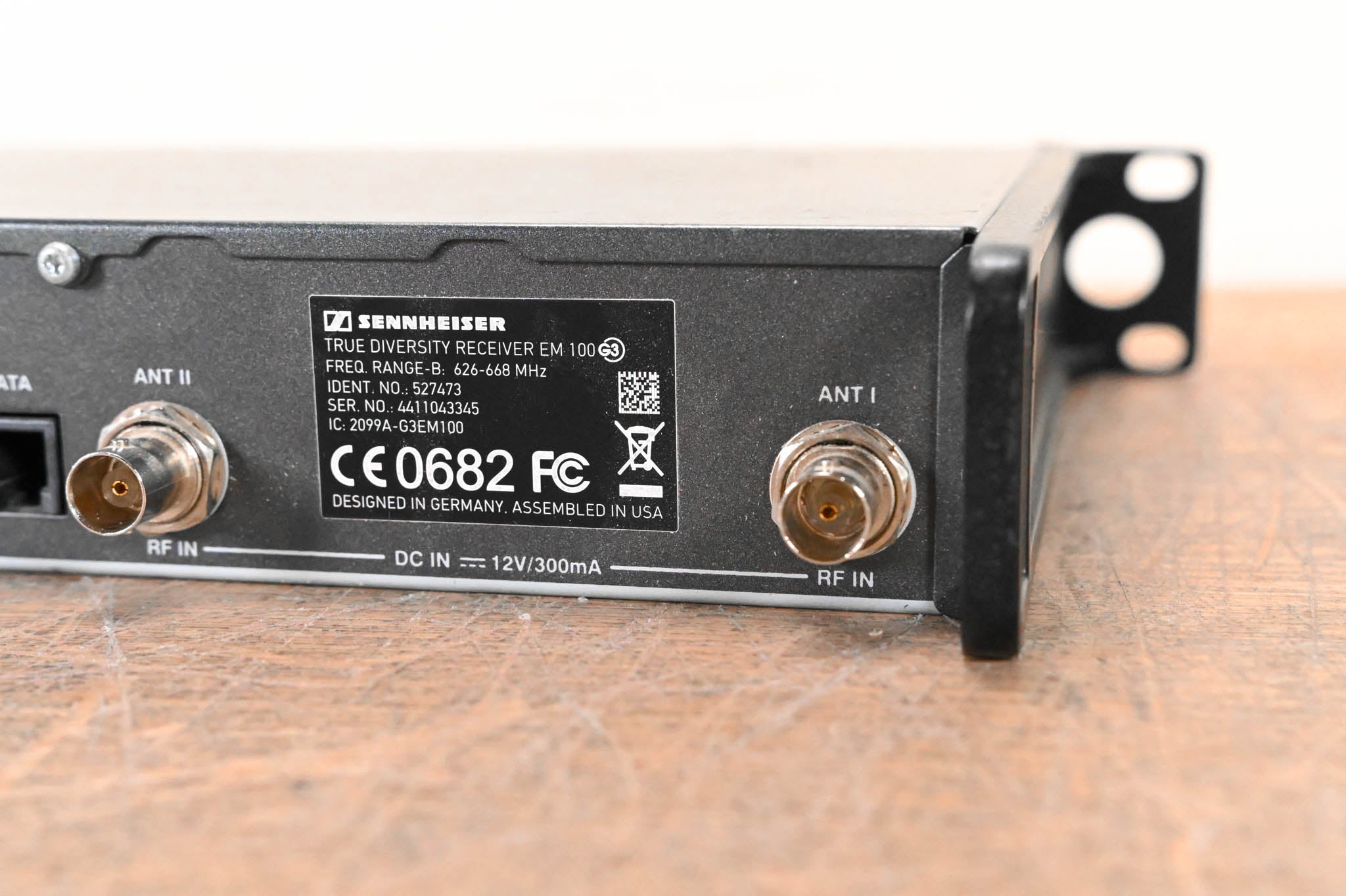 Sennheiser EM 100 G3 Wireless Receiver - 626-668 MHz