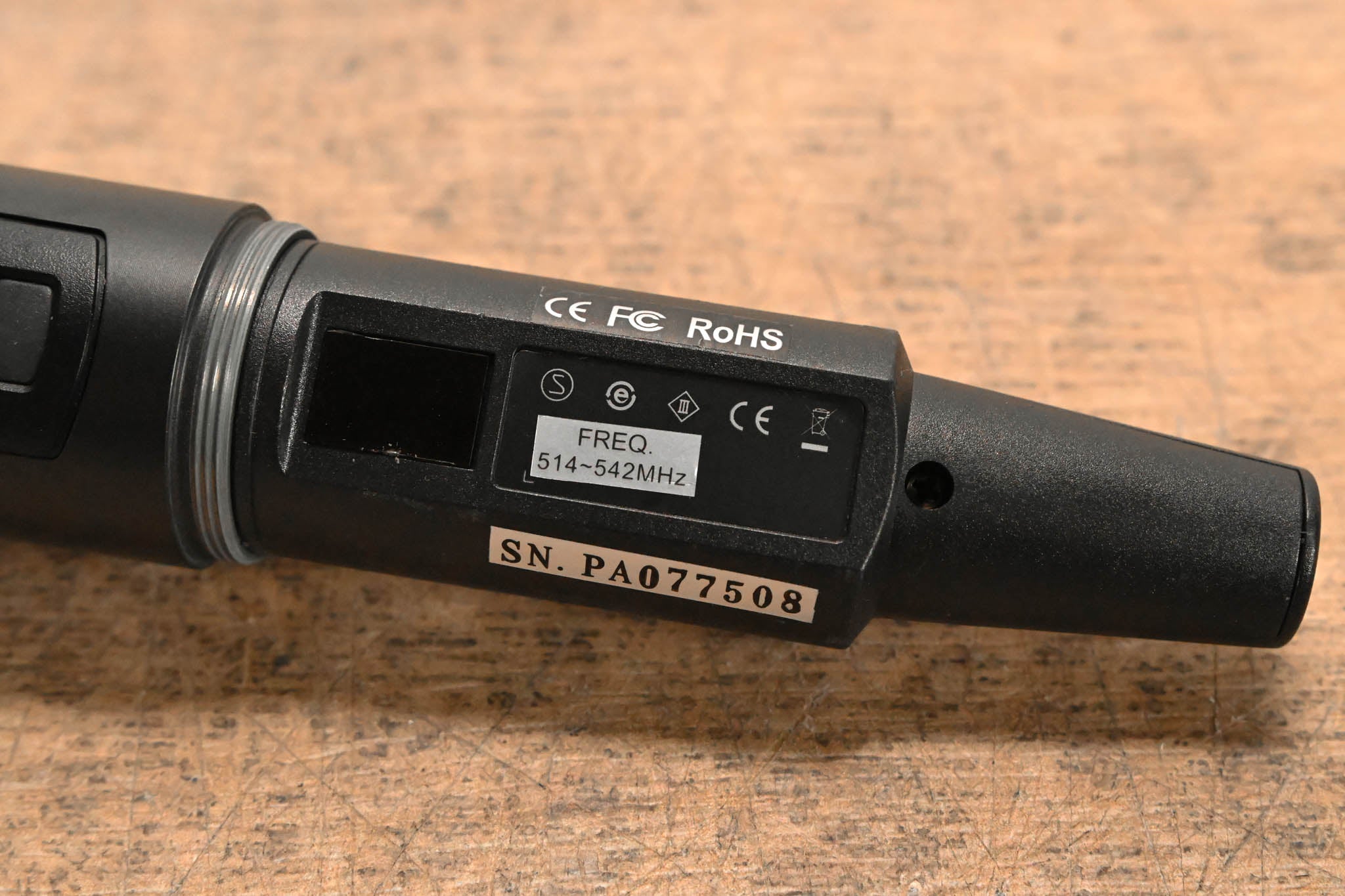 Airwave Technologies U-41 Handheld Transmitter Microphone - 514-542 MHz