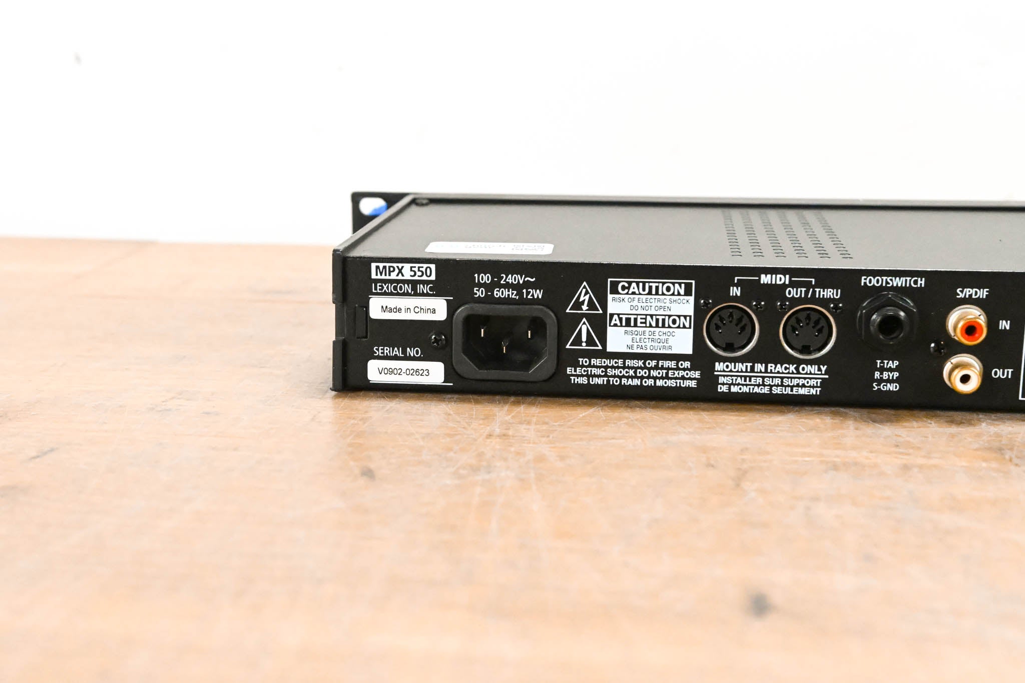 Lexicon MPX 550 Dual-Channel Effects Processor