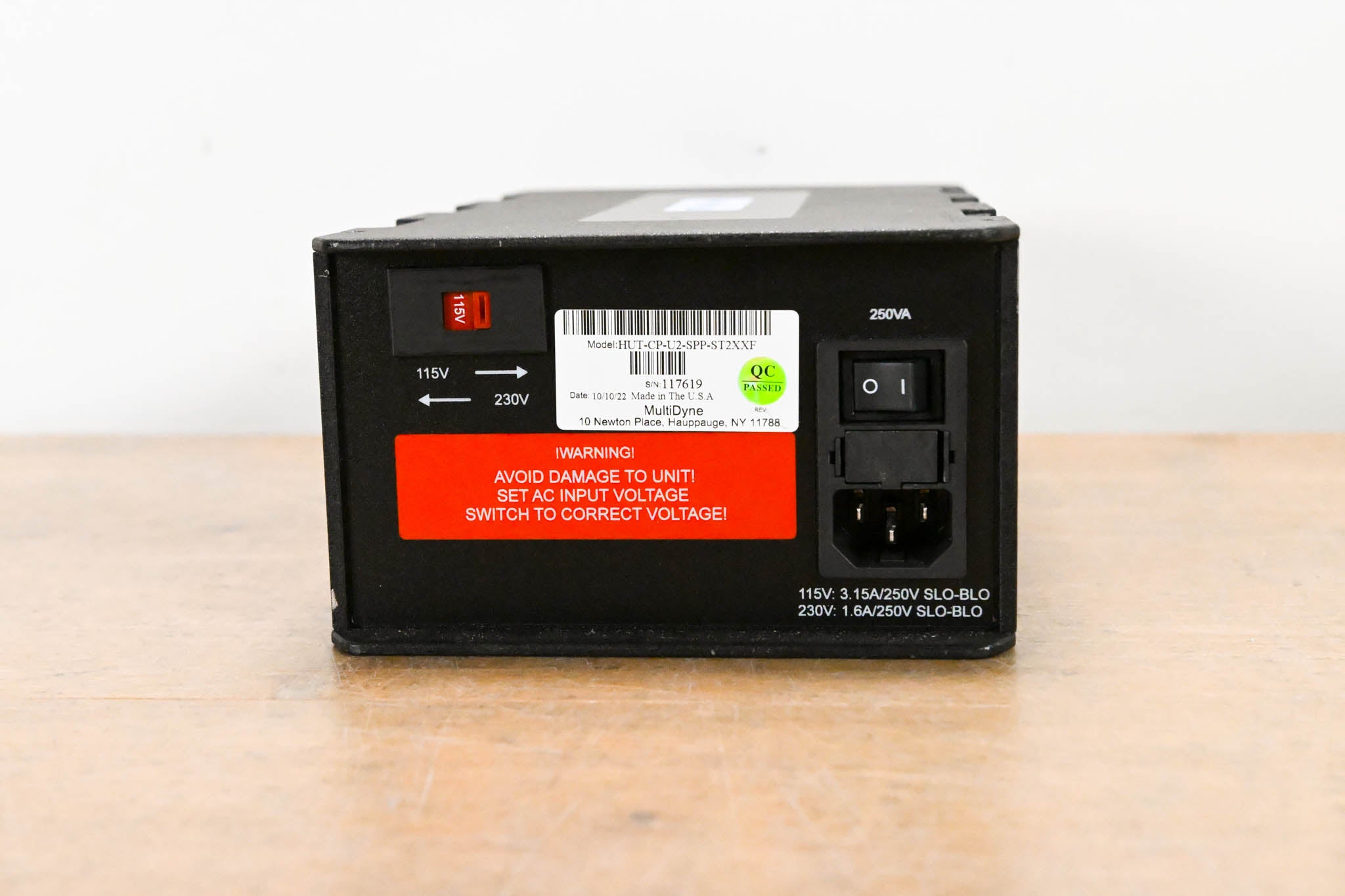 MultiDyne HUT-CP-U2-SPP-ST2XXF Powered HUT SMPTE System - Camera Side