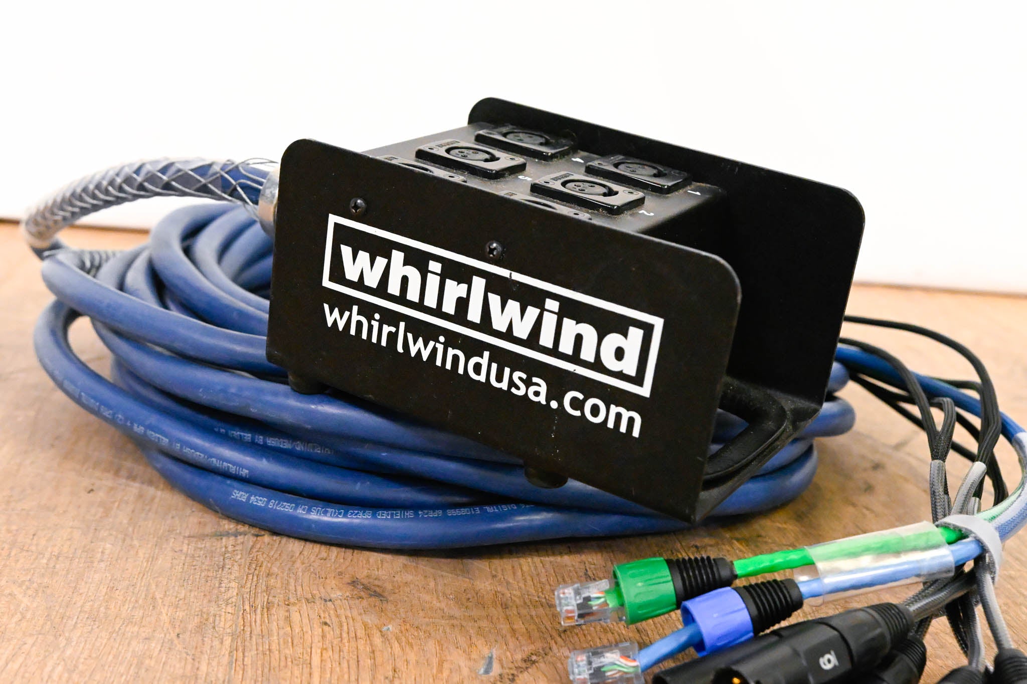Whirlwind MD-6-2-C6-050 6x XLR-Channel Snake w/ 2x CAT6 Channels - 50ft