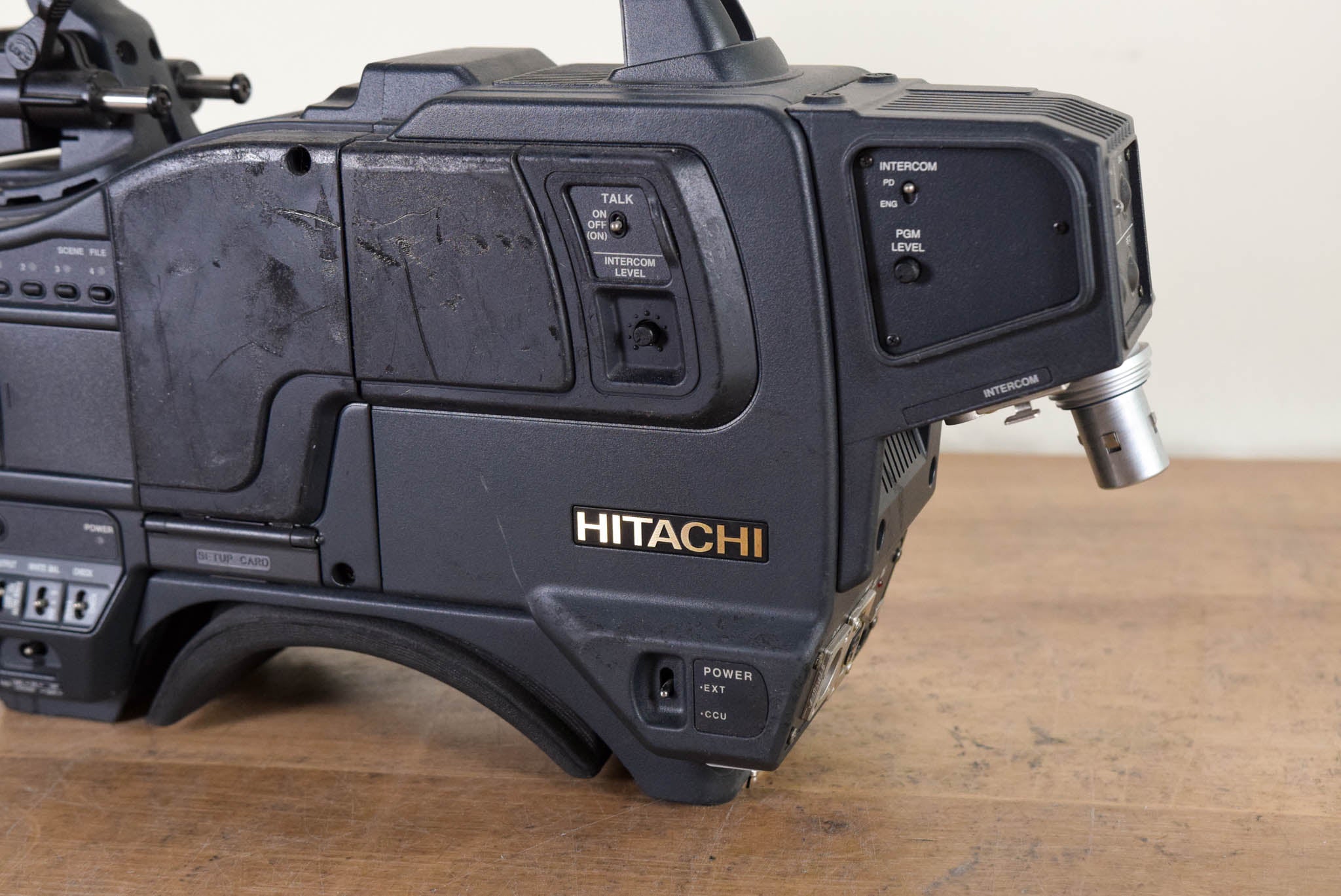 Hitachi Z-4000W CCD Camcorder with CX-Z3A Triax Adapter