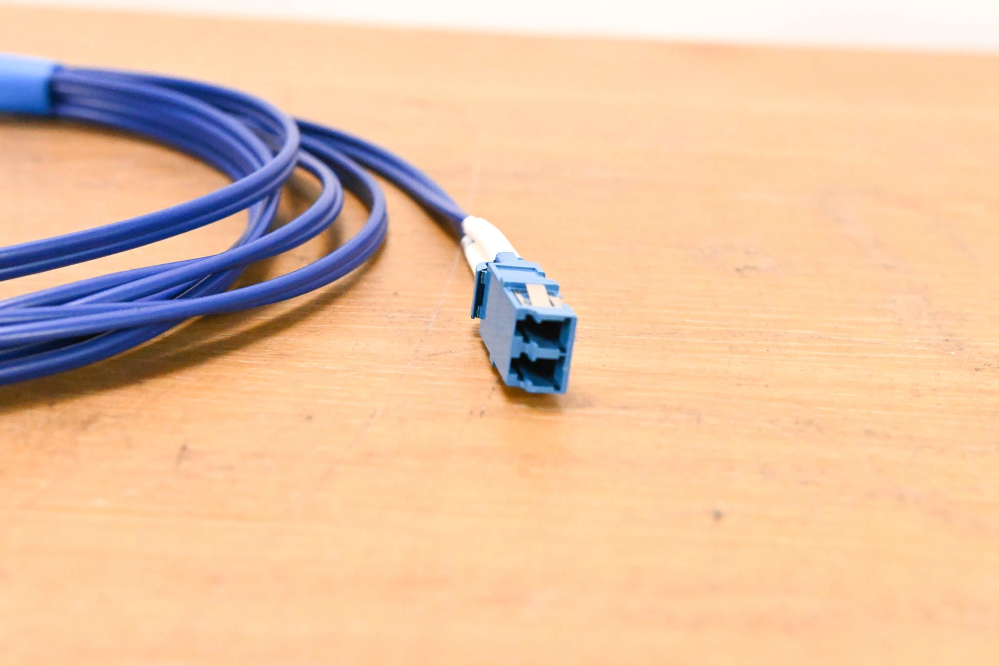 Unbranded LC-ST Duplex Fiber Optic Cable - 10'