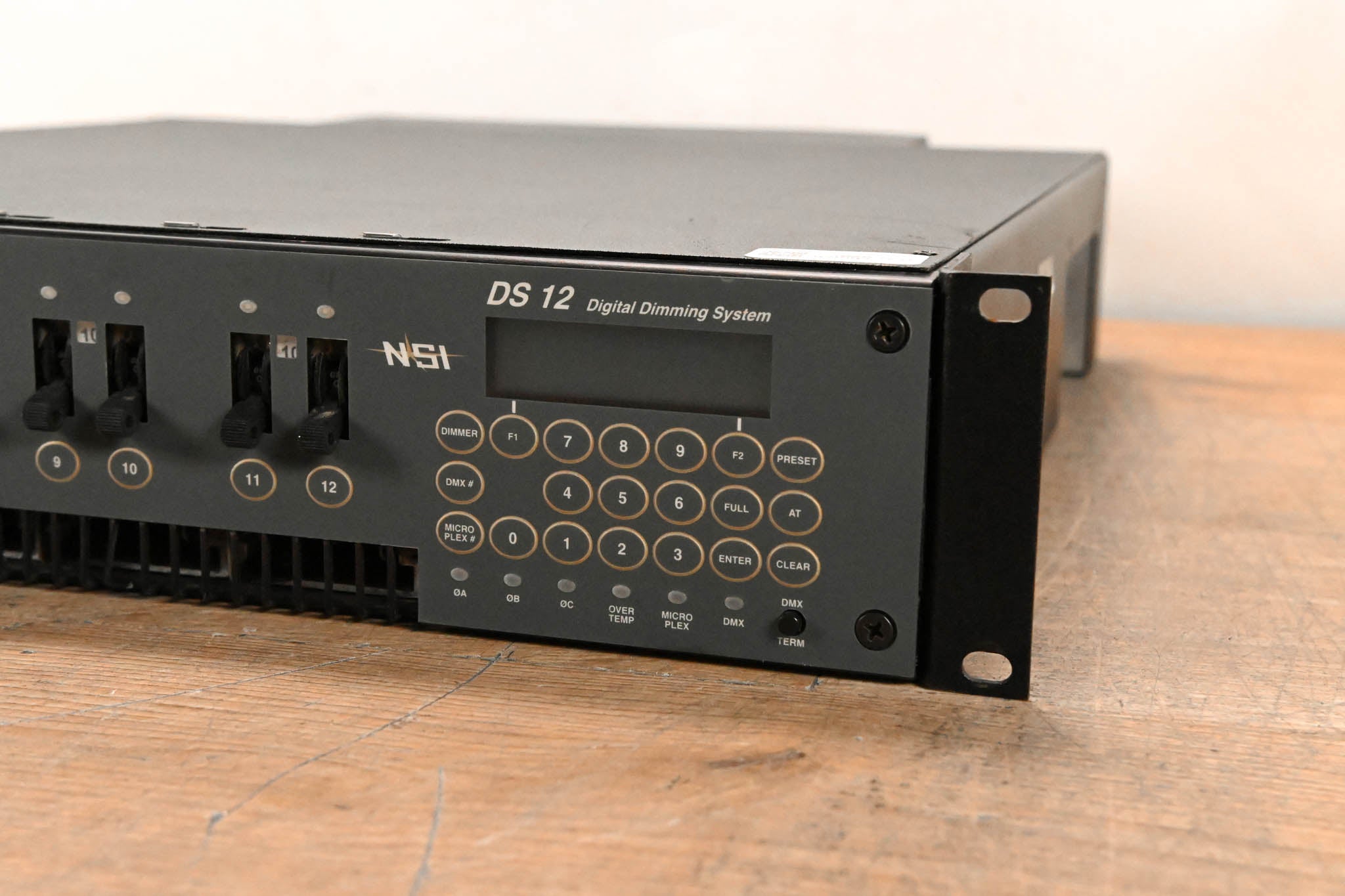 NSI DS 12 12-Channel Dimmer Rack (NO POWER SUPPLY)