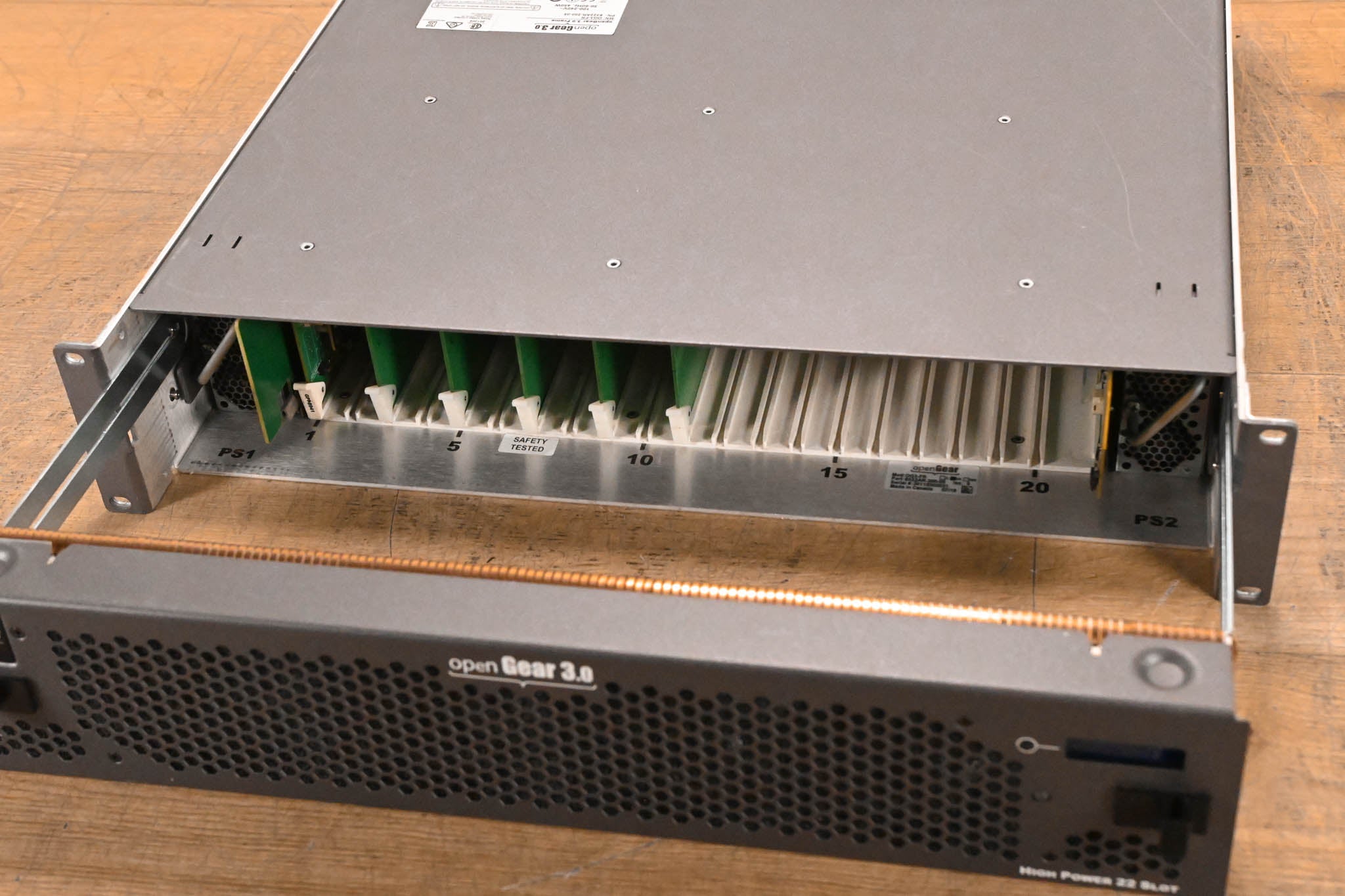 Ross OG3-FR 20-Slot openGear 3.0 Frame with Cards CG01QML