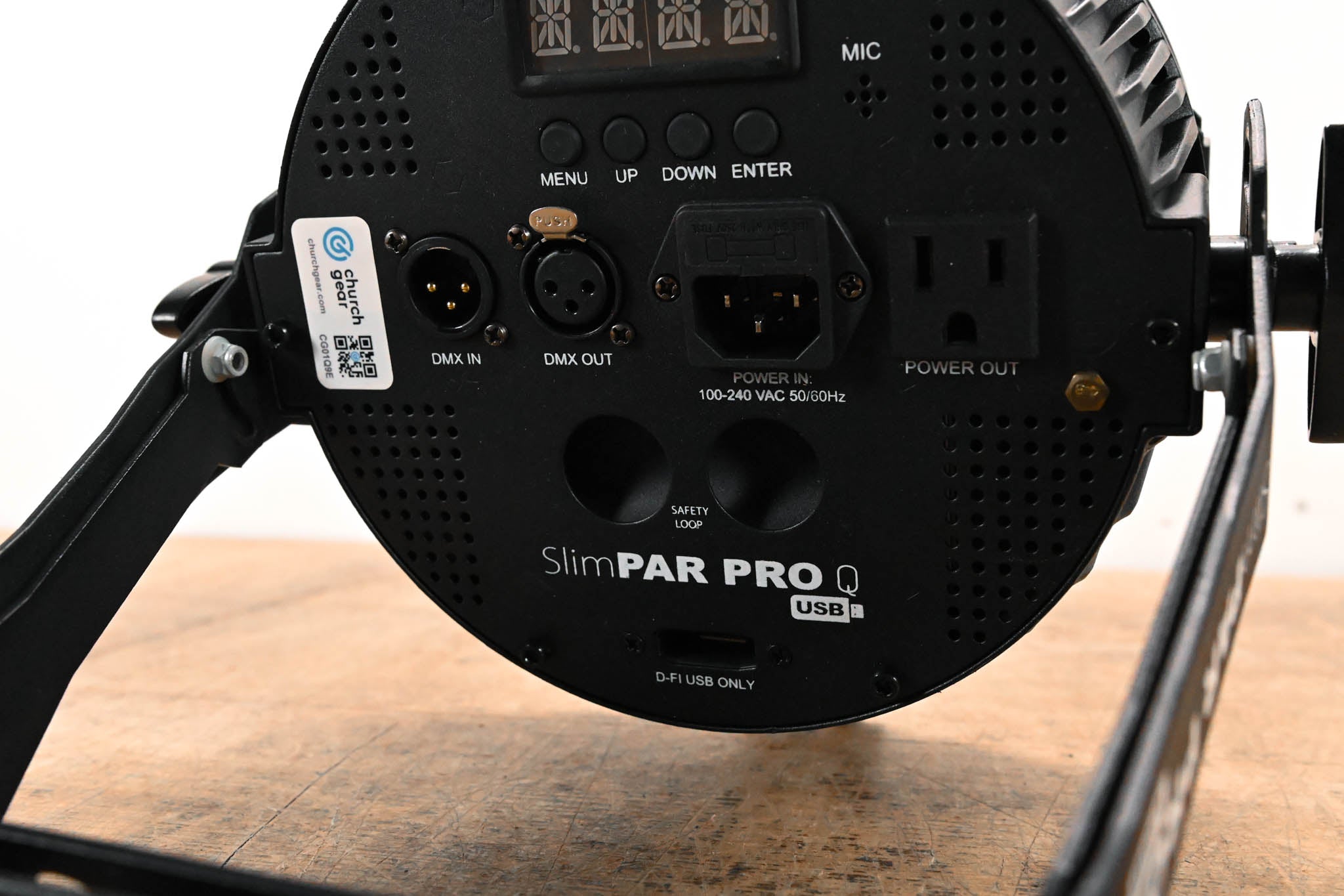 Chauvet SlimPAR Pro Q USB RGBA LED Low-Profile Par Wash Light