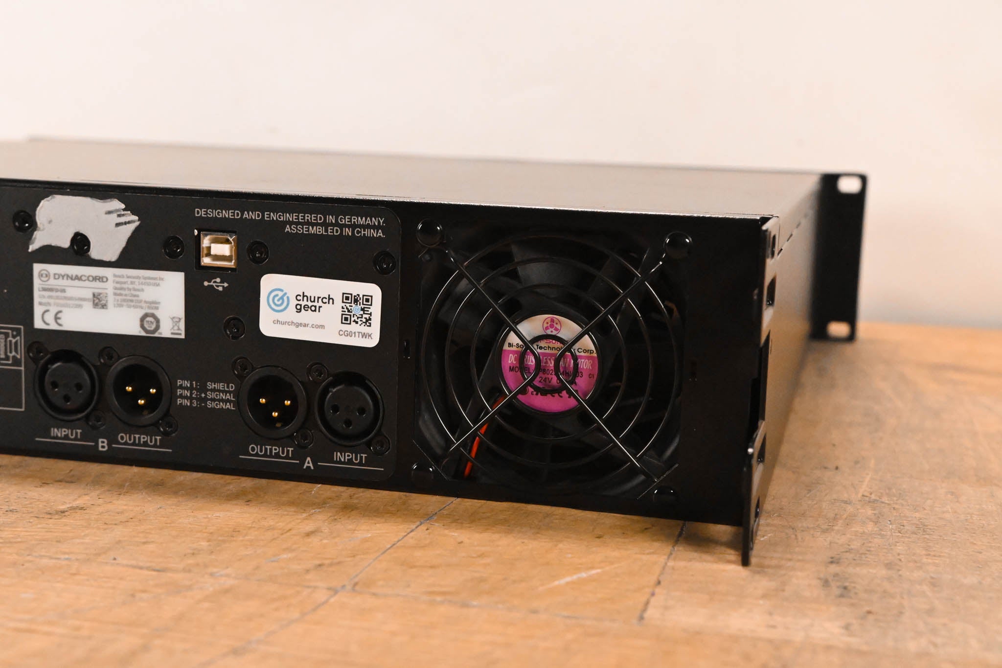 Dynacord L3600FD 2-Channel Power Amplifier with DSP