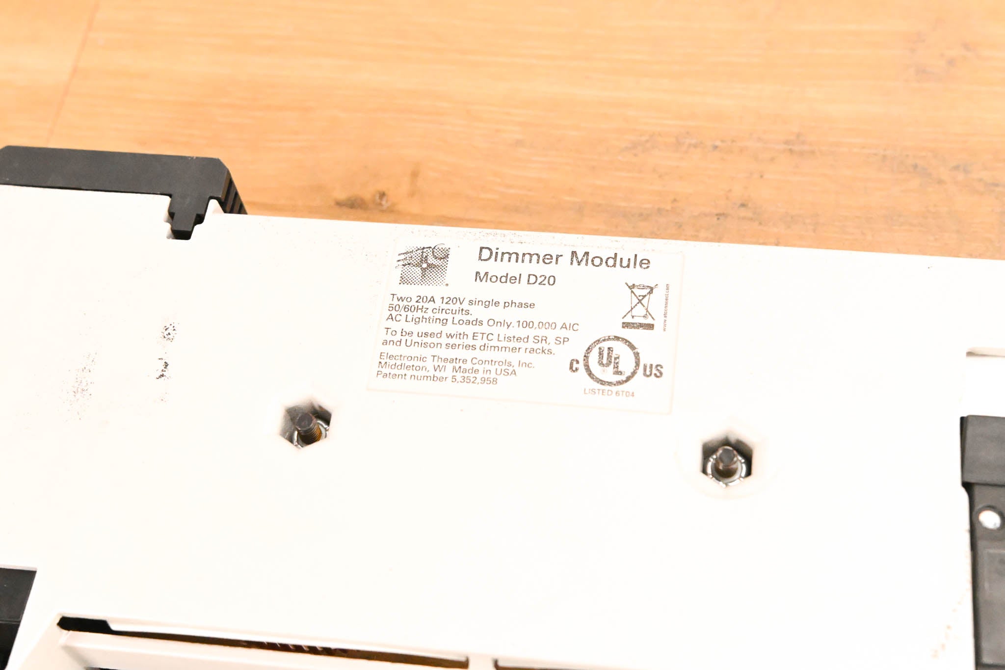 ETC D20 Dual 20A Dimmer Module (PAIR)